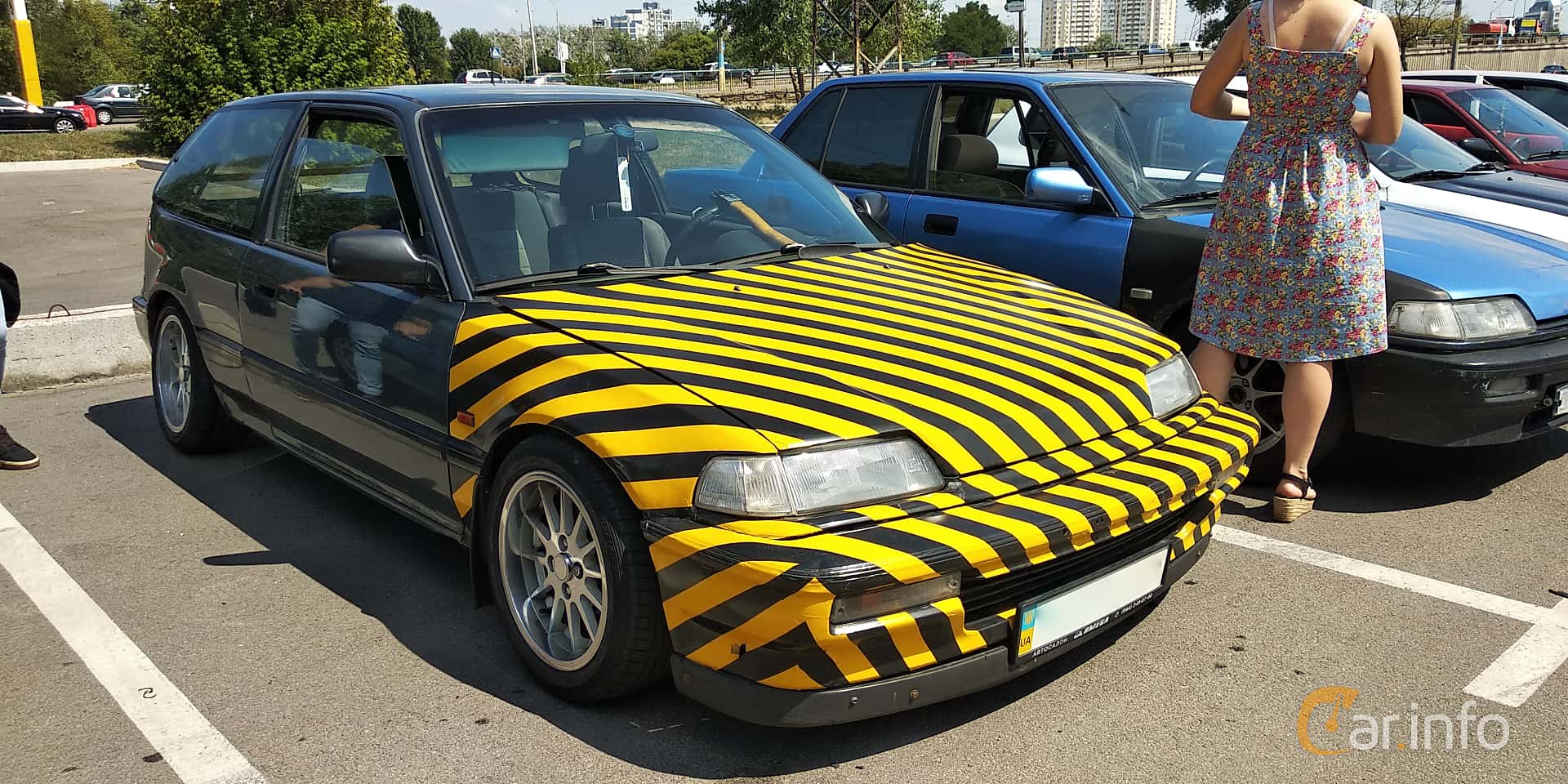 Honda Civic 3-door 1.3 75hp, 1989