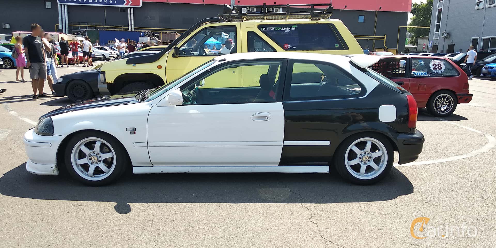 Honda Civic 3-door 1.6 Automatic, 115hp, 2001