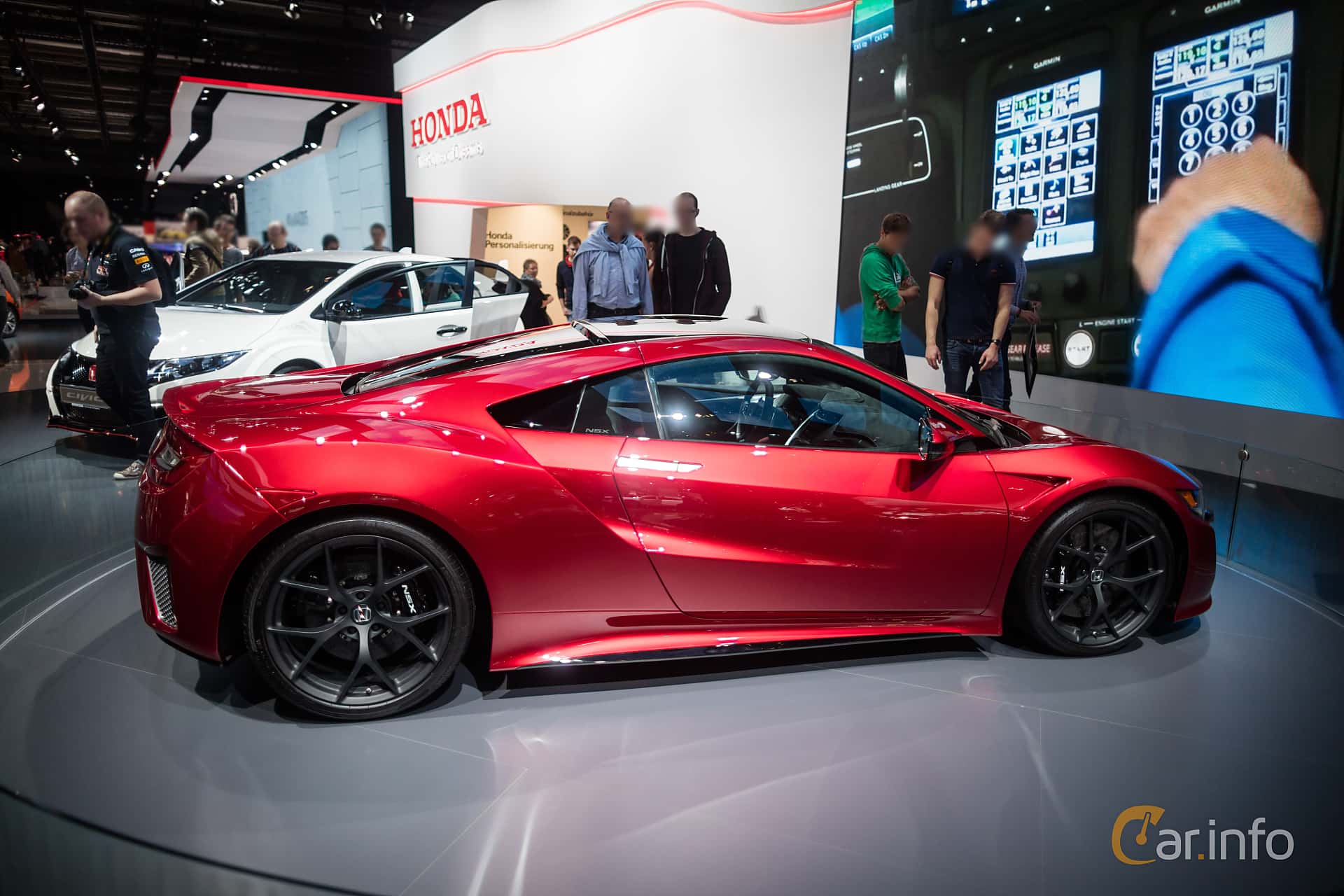 Honda NSX 3.5 V6 SH-AWD DCT, 581hp, 2016