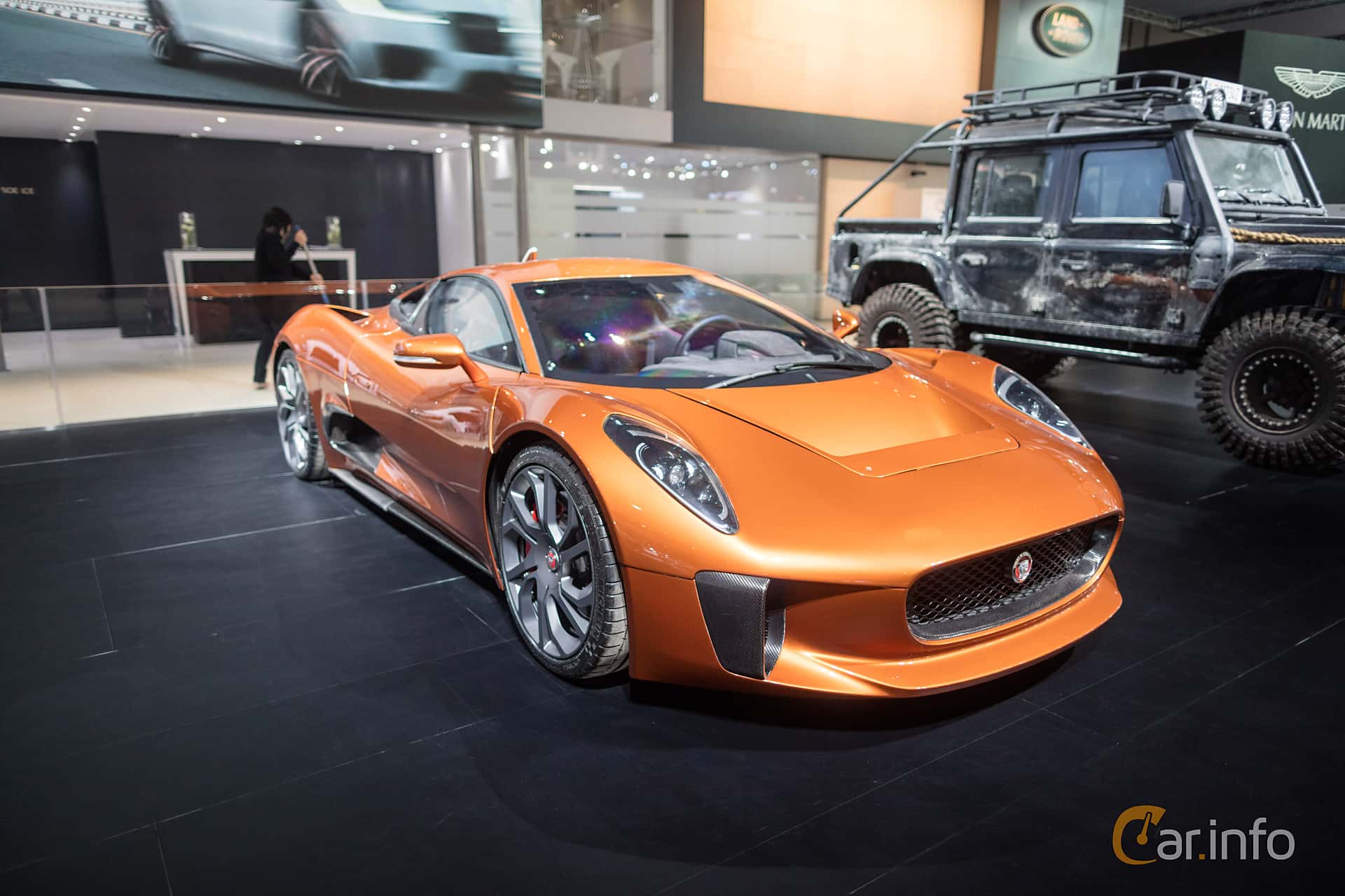 Jaguar C-X75 15 kWh Single Speed, 791hp, 2010