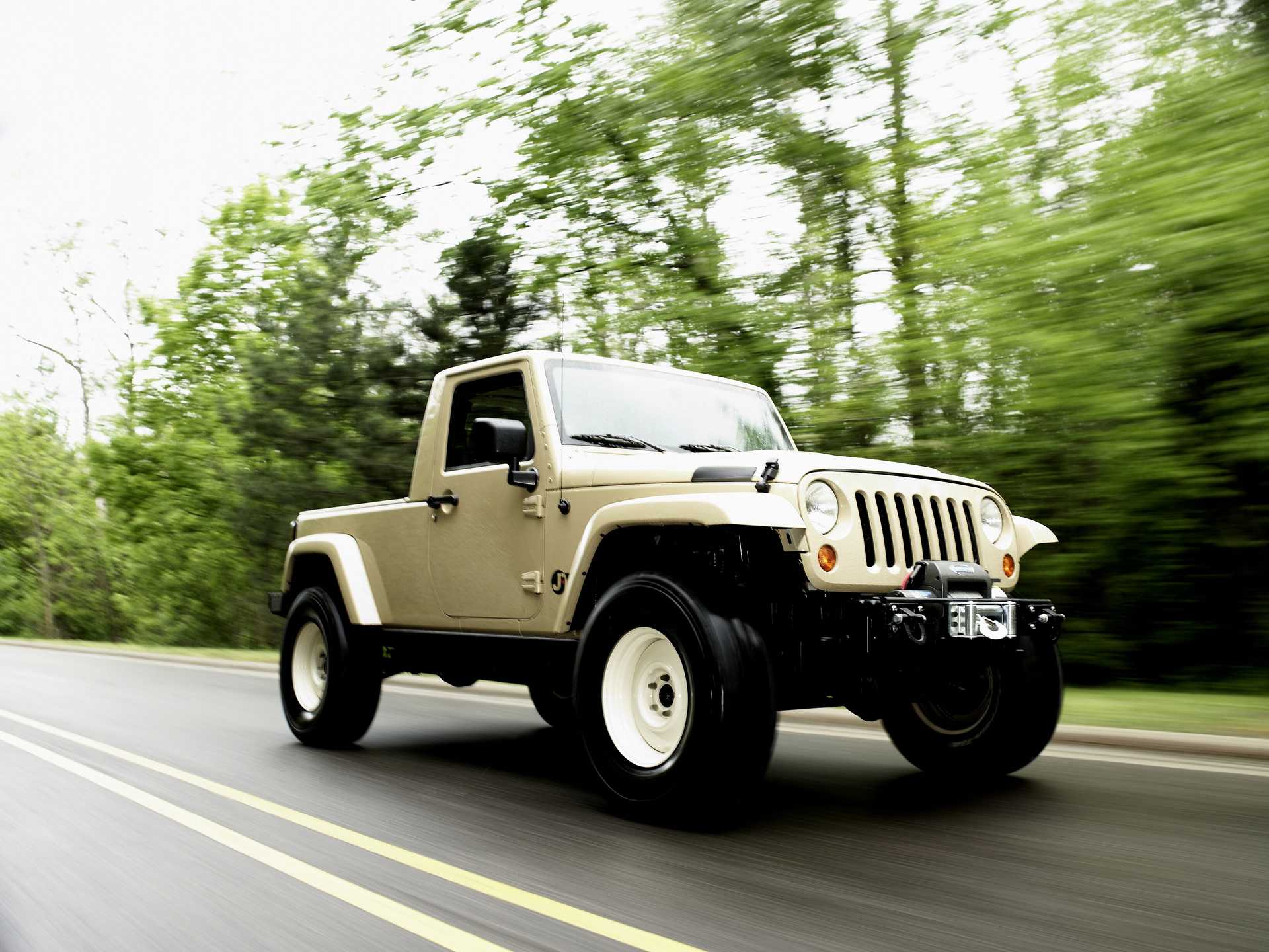 Jeep Wrangler JT 3.8 V6 4WD Concept, 205hp, 2007
