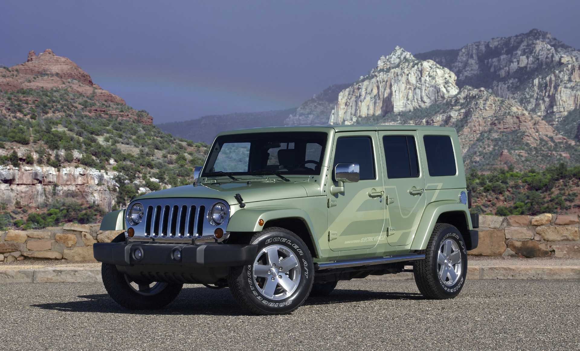 Jeep Wrangler Unlimited EV Electric Concept, 272hp, 2009