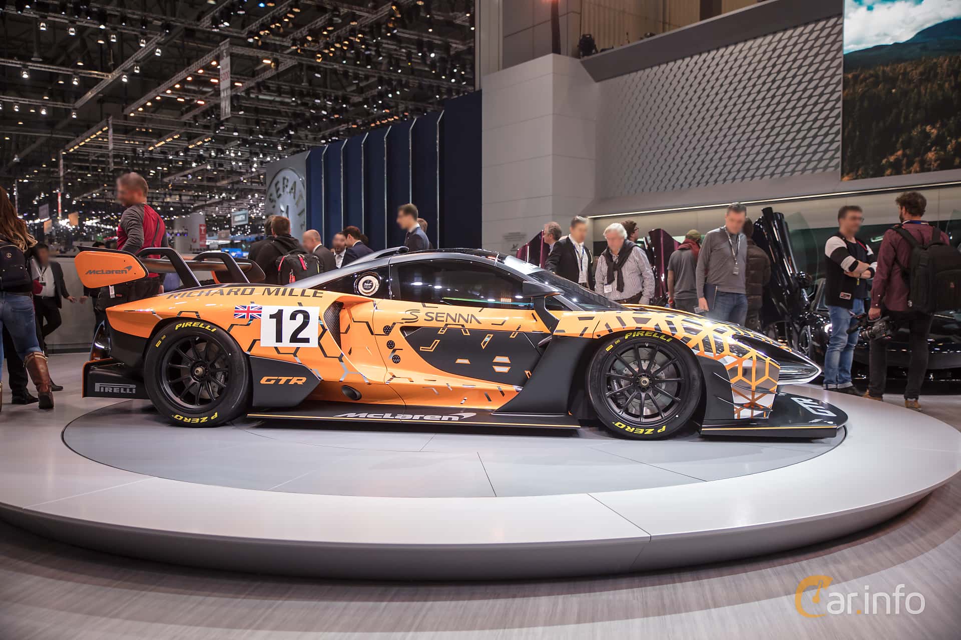 McLaren Senna GTR 4.0 V8 Concept, 825hp, 2018
