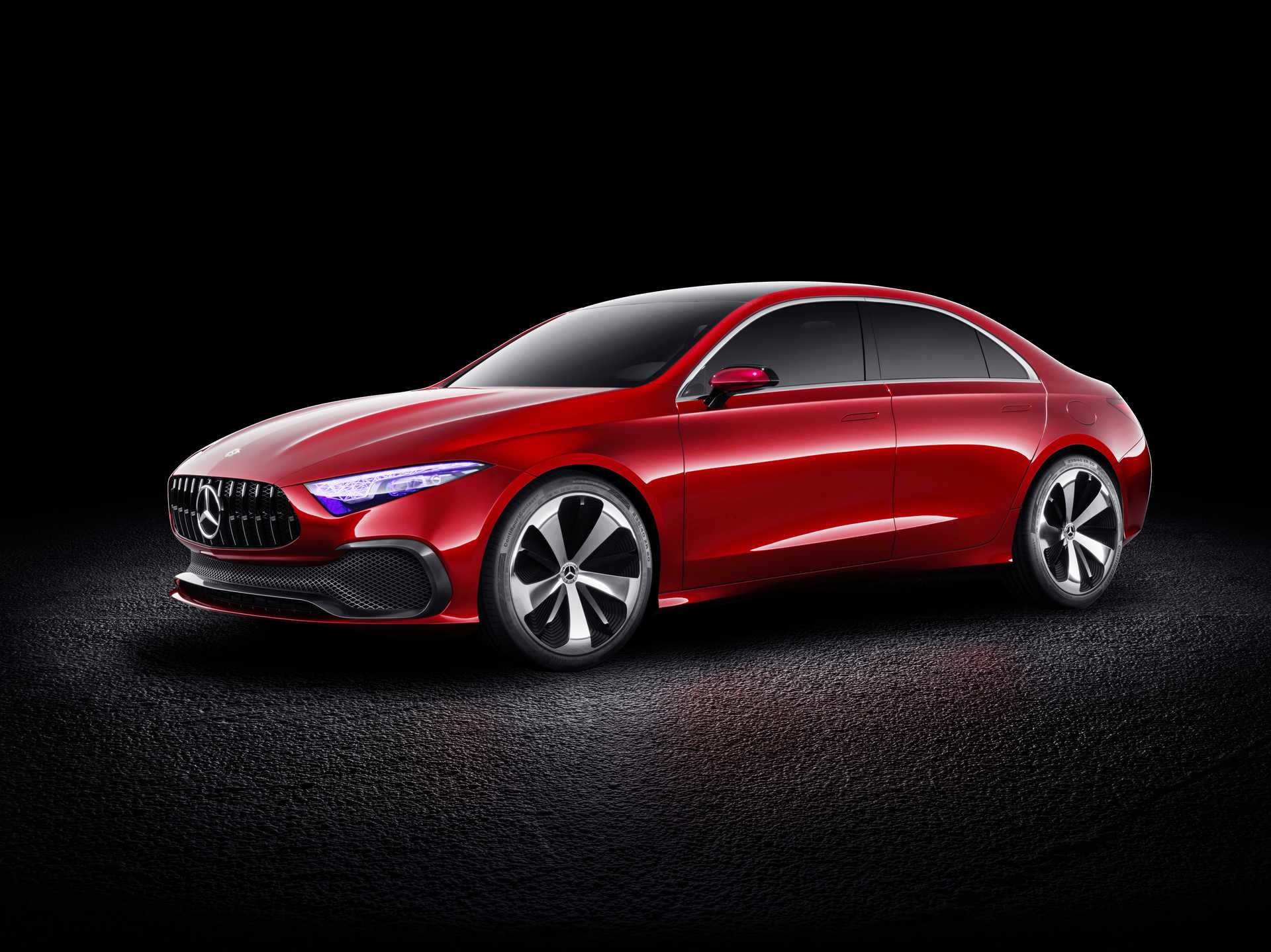 Mercedes-Benz A Sedan Concept Concept, 2017