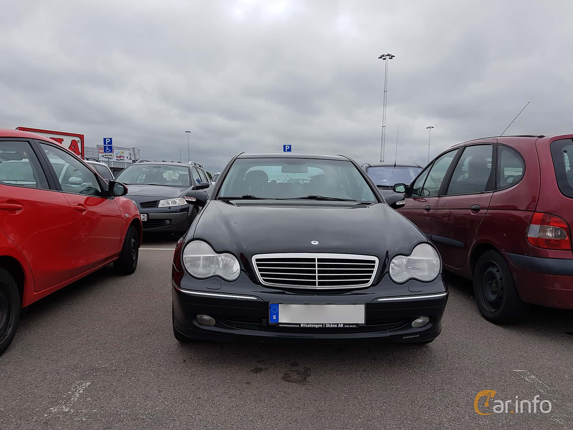 Mercedes-Benz C 200 Kompressor  Manual, 163hp, 2001