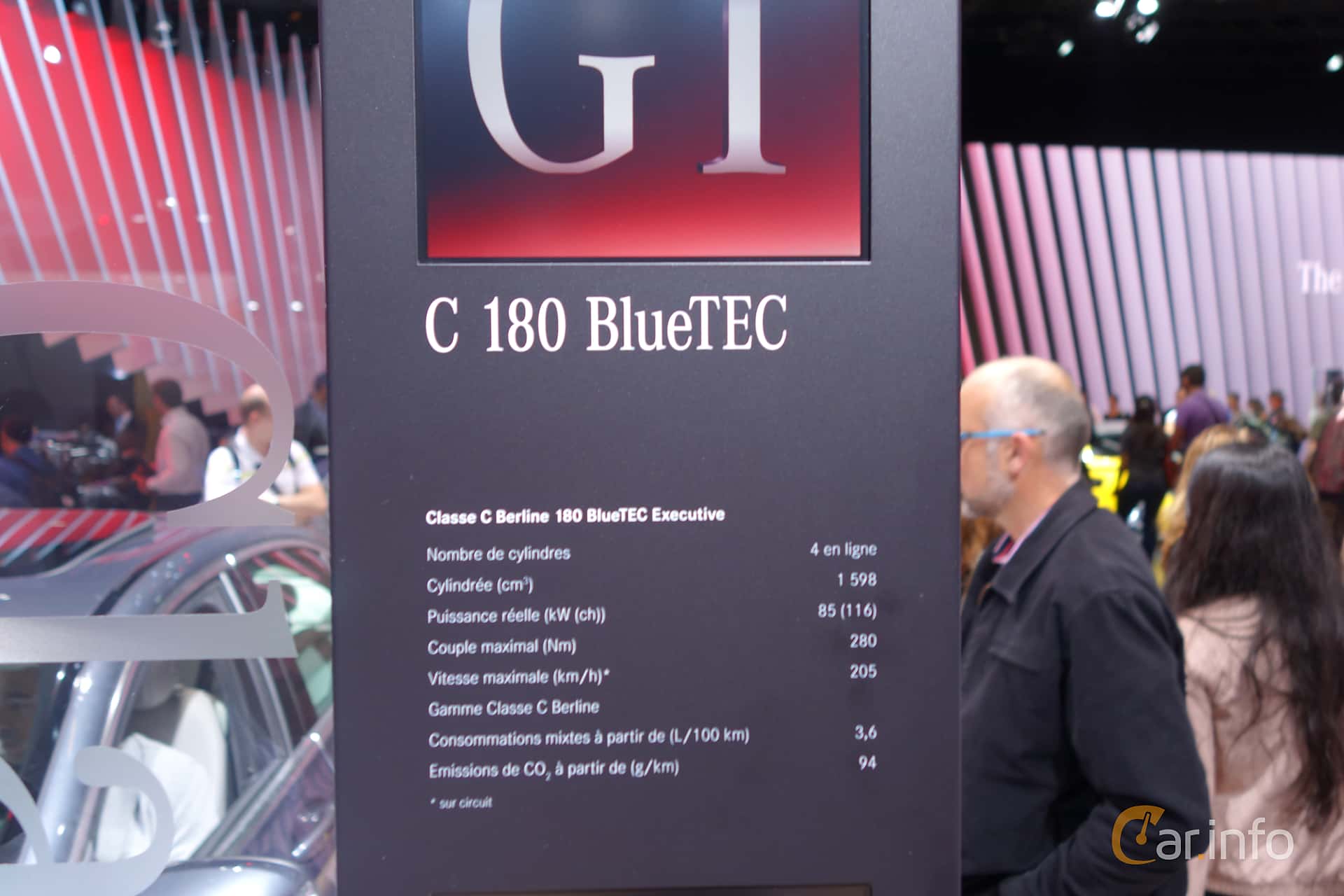 Mercedes-Benz C 180 BlueTEC  Manual, 115hp, 2015