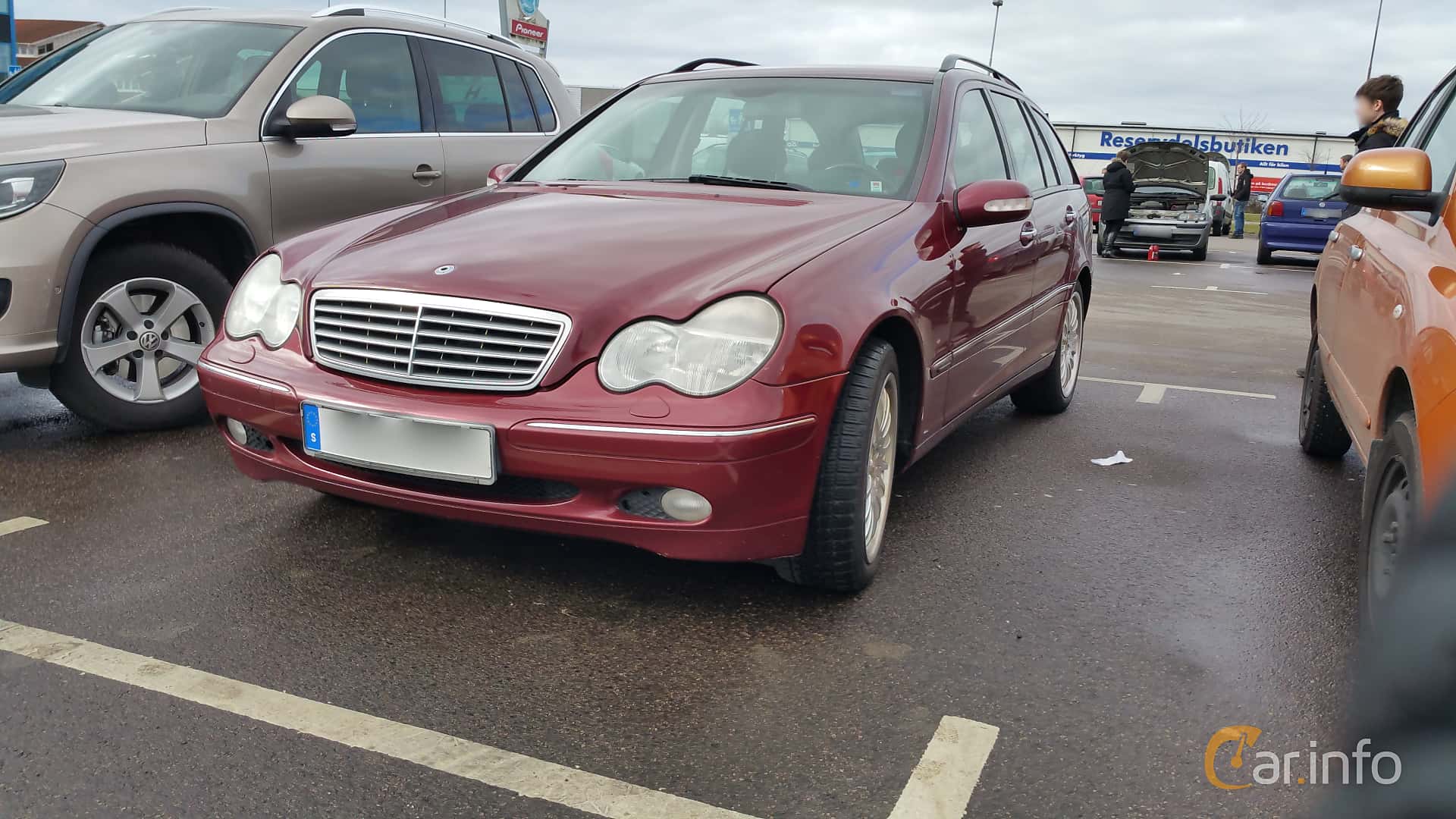 Mercedes-Benz C 200 T Kompressor  163hp, 2004