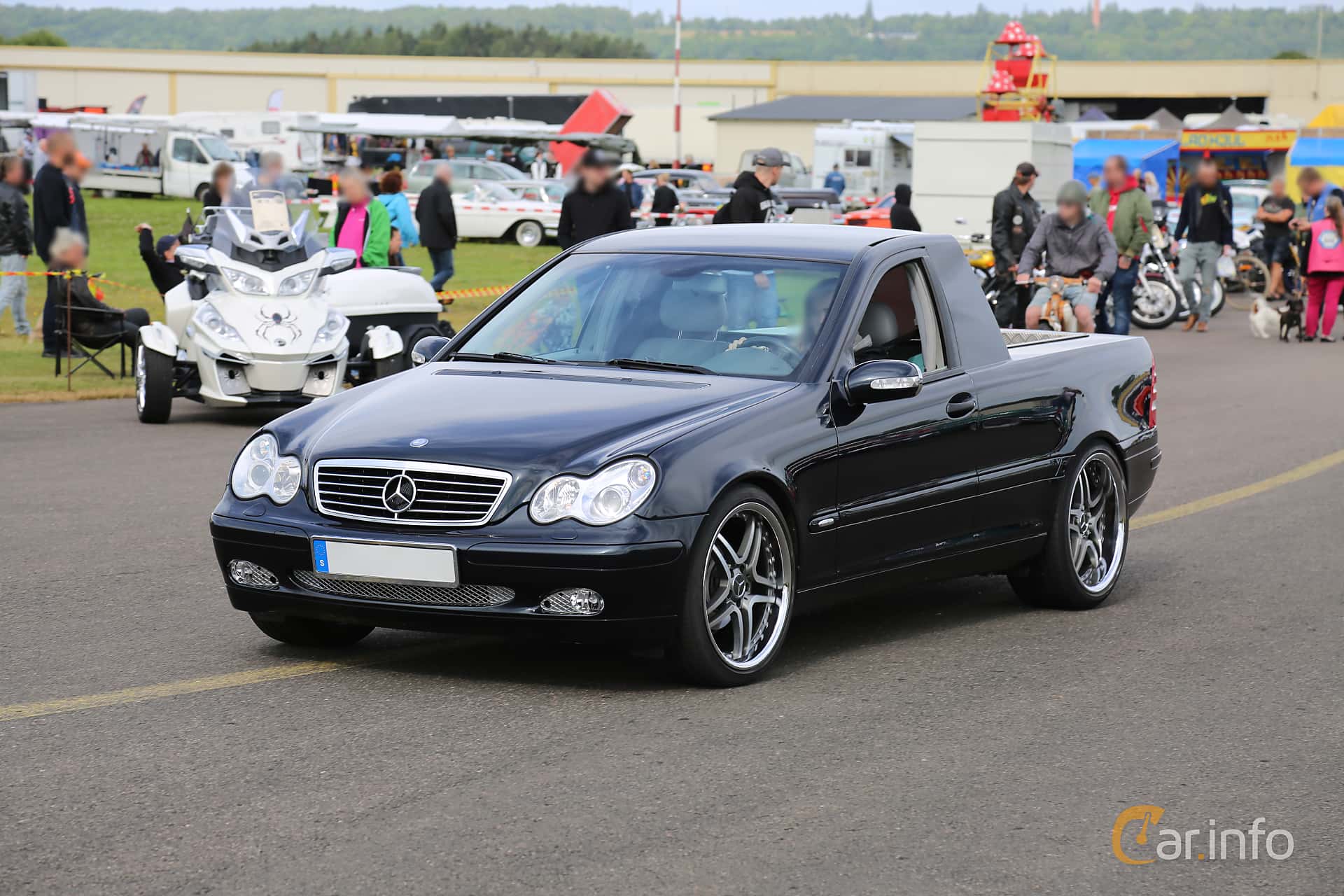 Mercedes-Benz C 200 T Kompressor  163hp, 2003