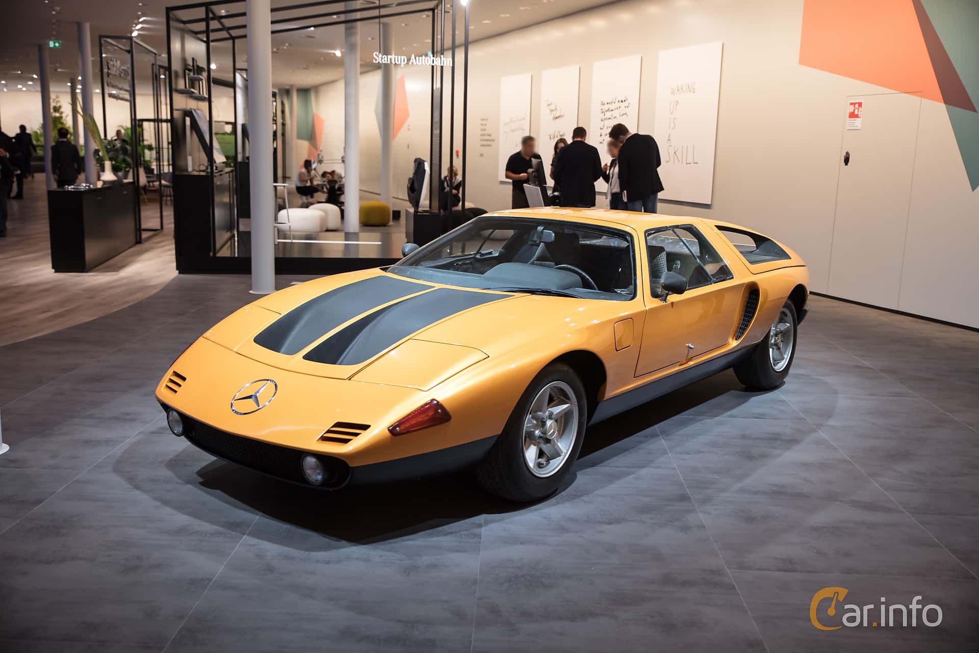Mercedes-Benz C111-II 2.4 Manual, 349hp, 1970