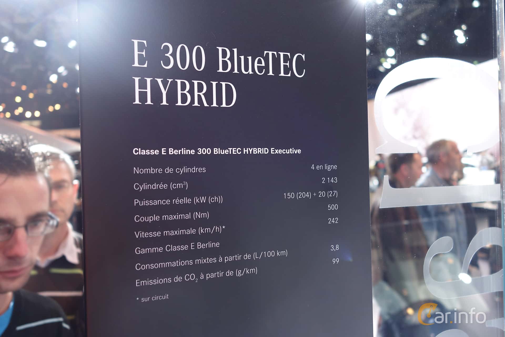 Mercedes-Benz E 300 BlueTEC HYBRID  7G-Tronic Plus, 231hp, 2015