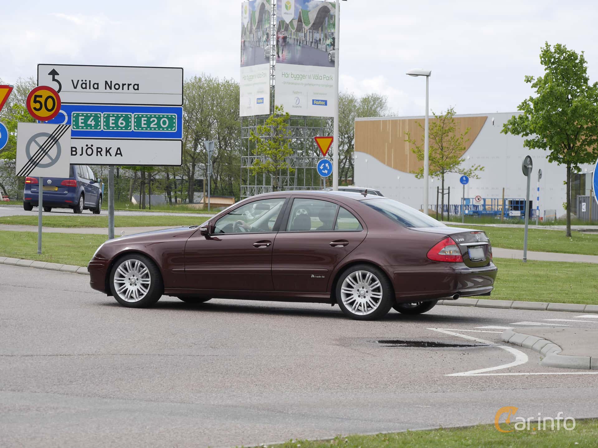 Mercedes-Benz E 200 Kompressor  184hp, 2008