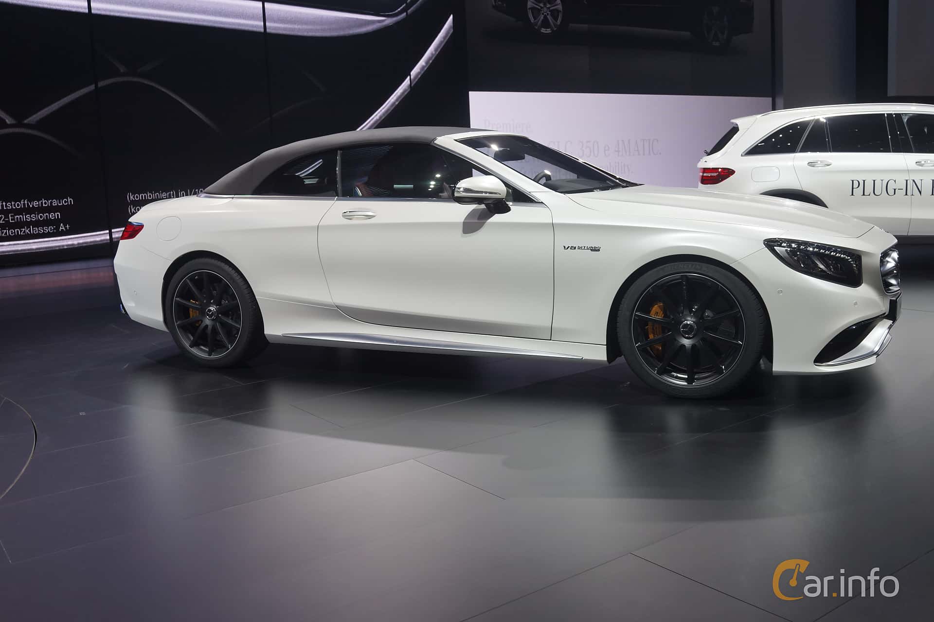 Mercedes-Benz AMG S 63 4MATIC Cabriolet  , 585hp, 2017