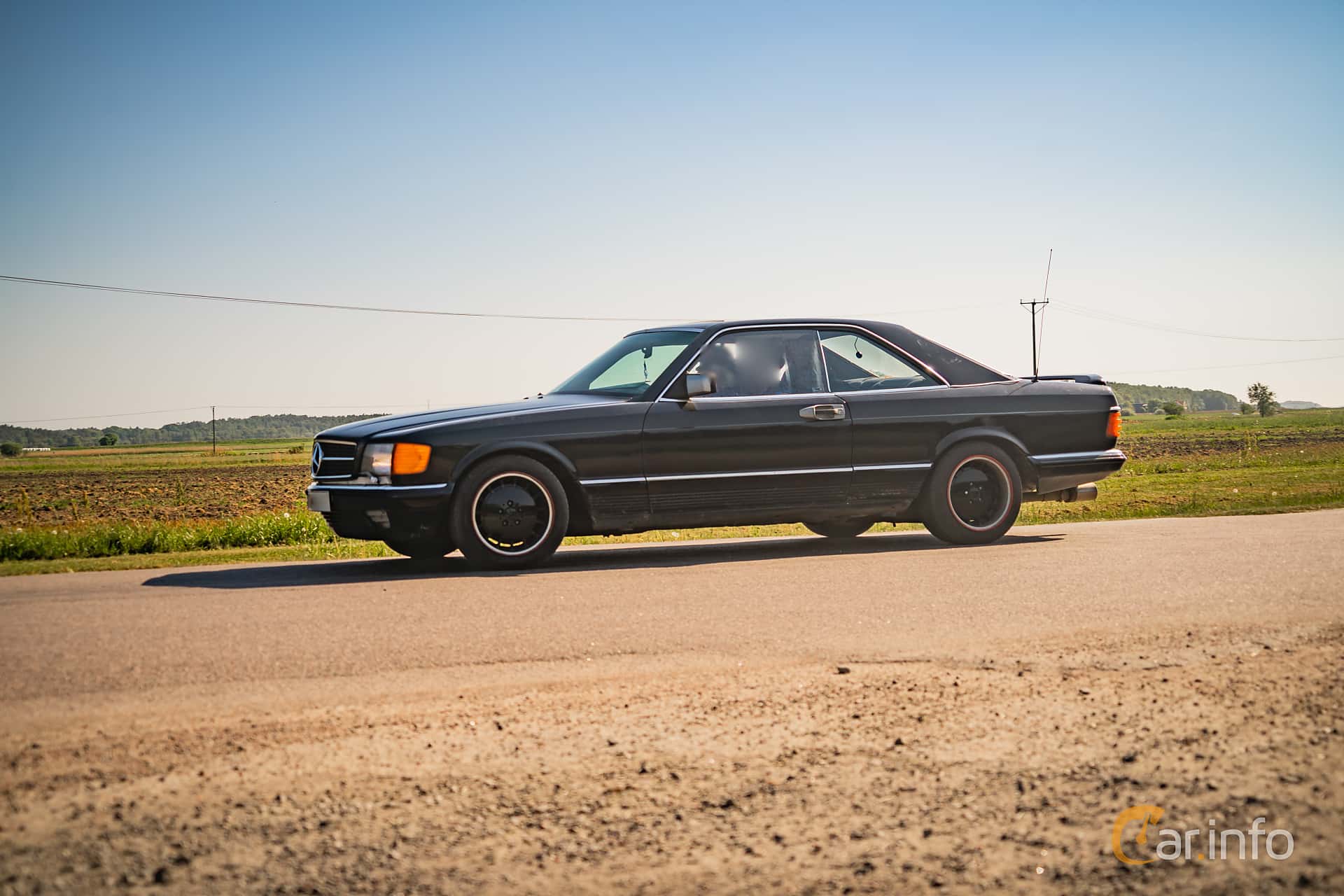 Mercedes-Benz 380 SEC  Automatic, 204hp, 1984