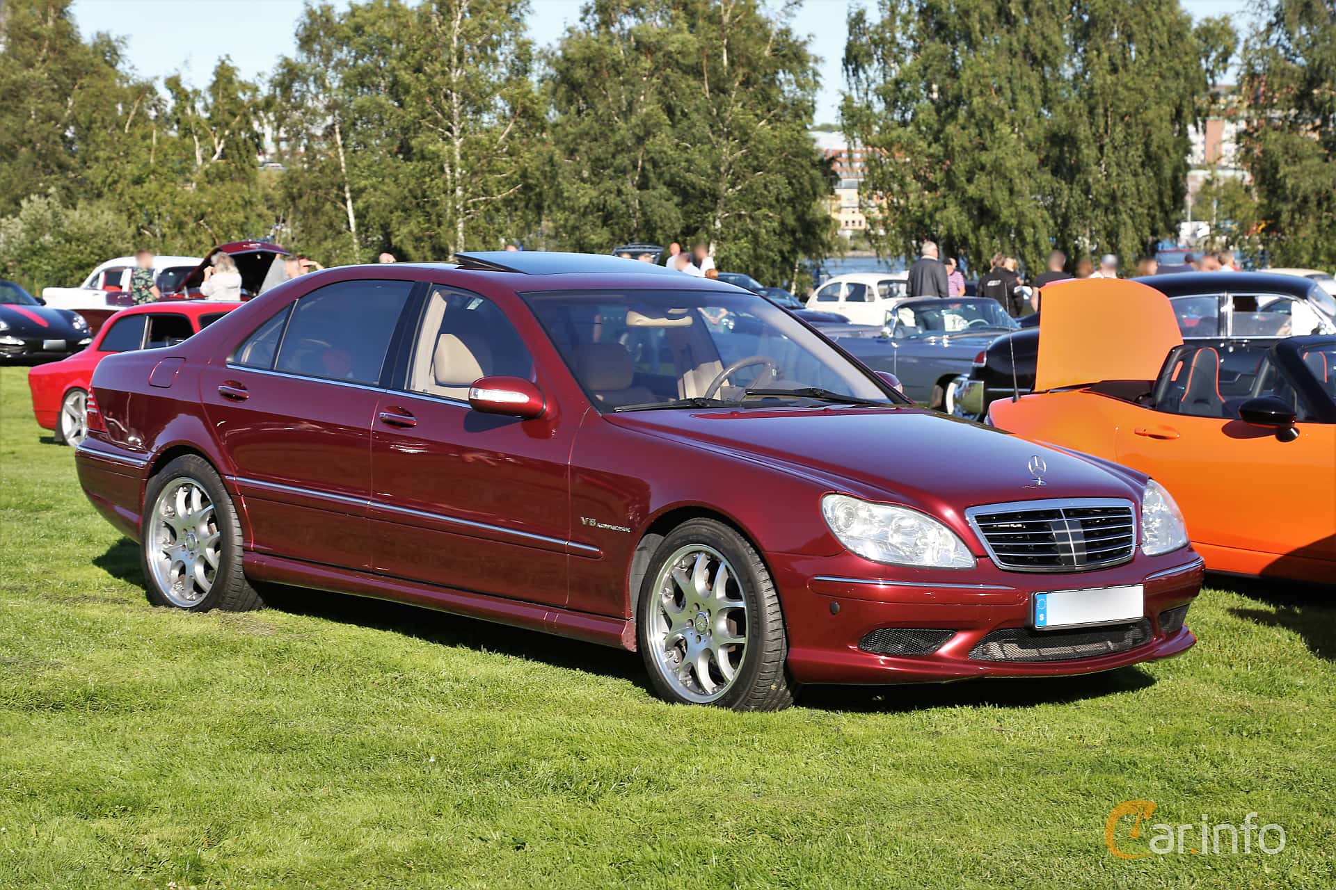 Mercedes-Benz S 55 AMG L  5G-Tronic, 500hp, 2005