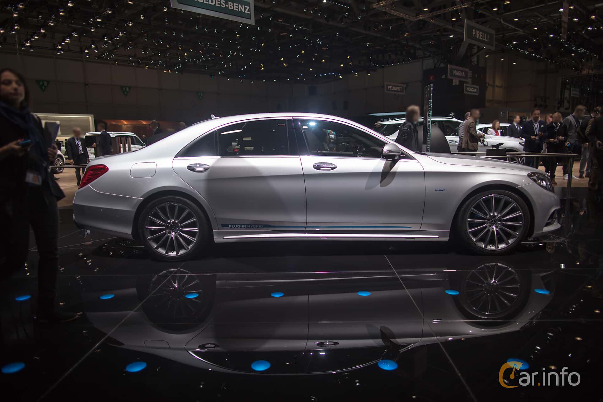 Mercedes-Benz S 500 e L  7G-Tronic Plus, 442hp, 2017
