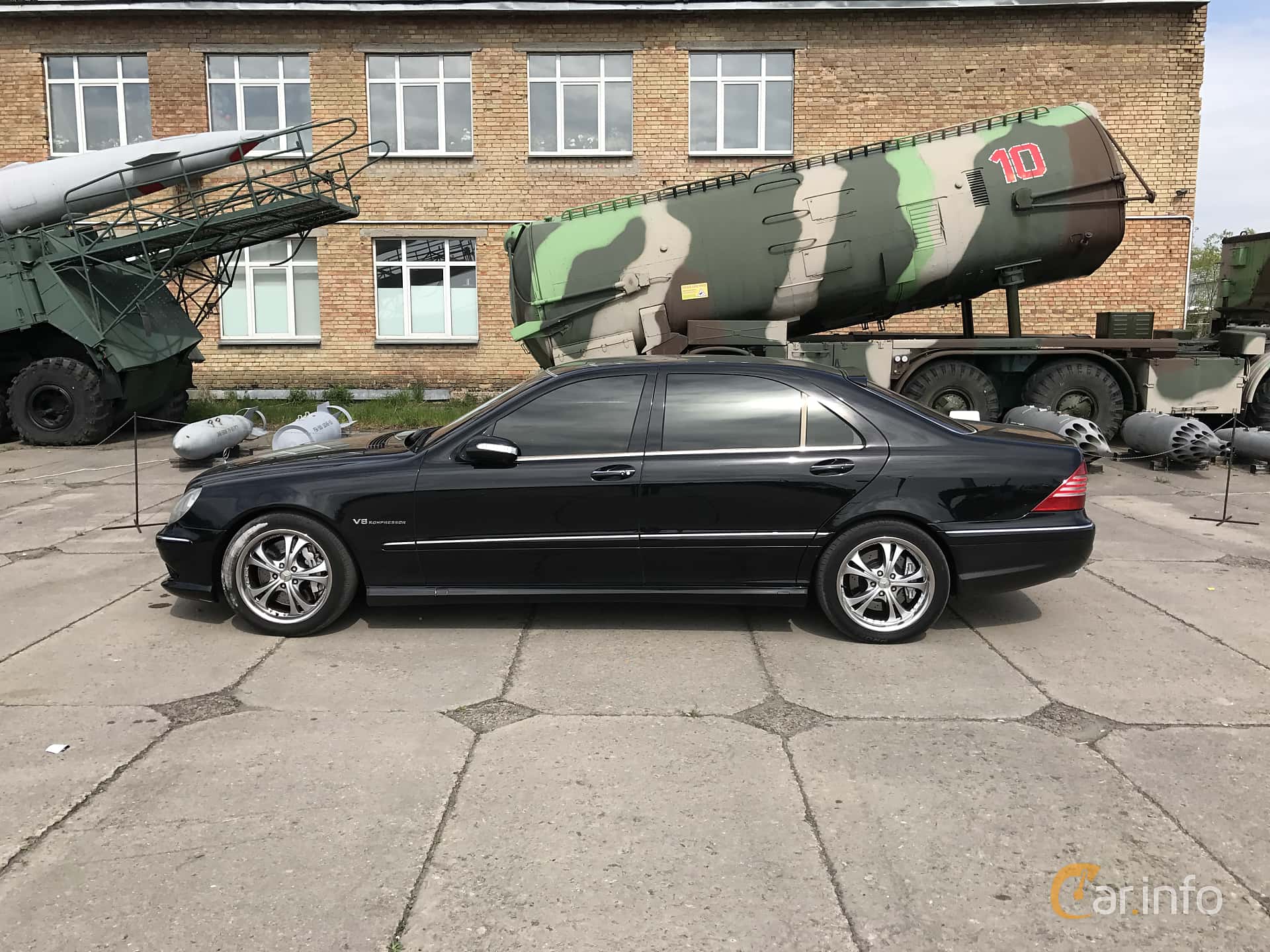 Mercedes-Benz S 55 AMG L  5G-Tronic, 360hp, 2003