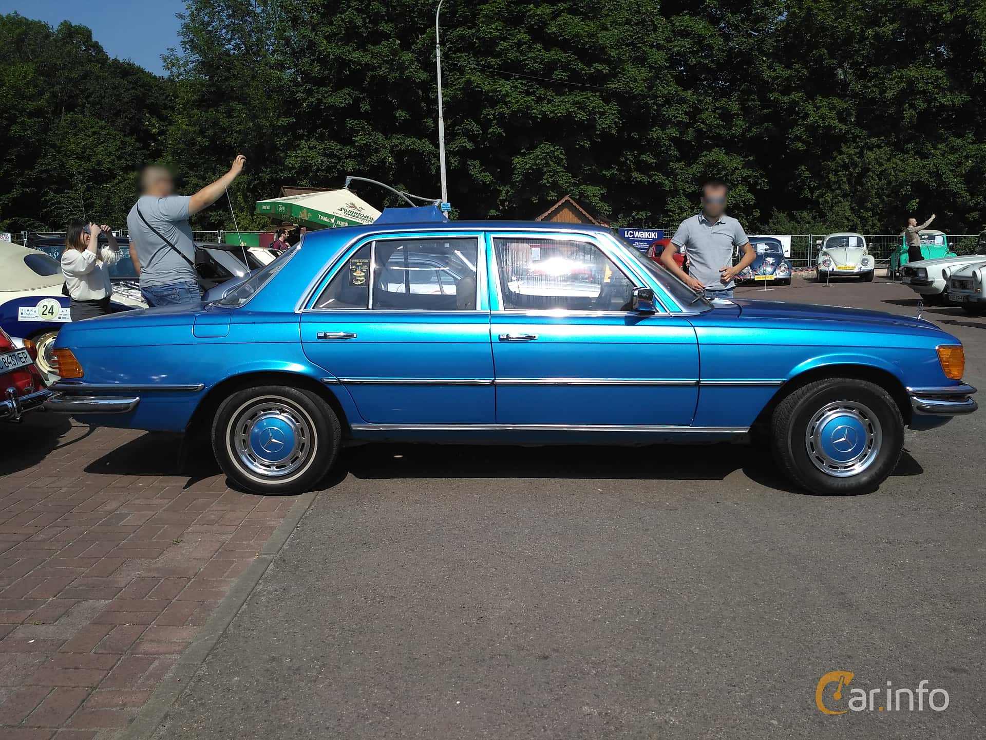Mercedes-Benz 280 S  Manual, 160hp, 1974
