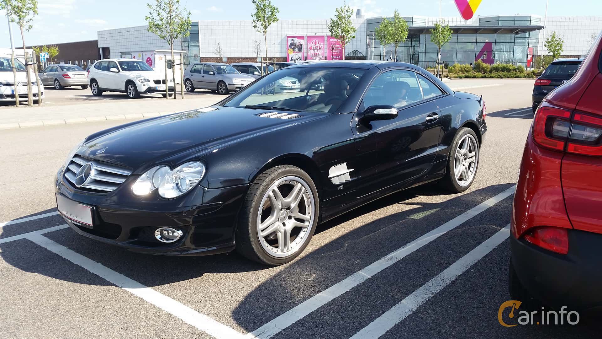 Mercedes-Benz SL 600  5G-Tronic, 500hp, 2003