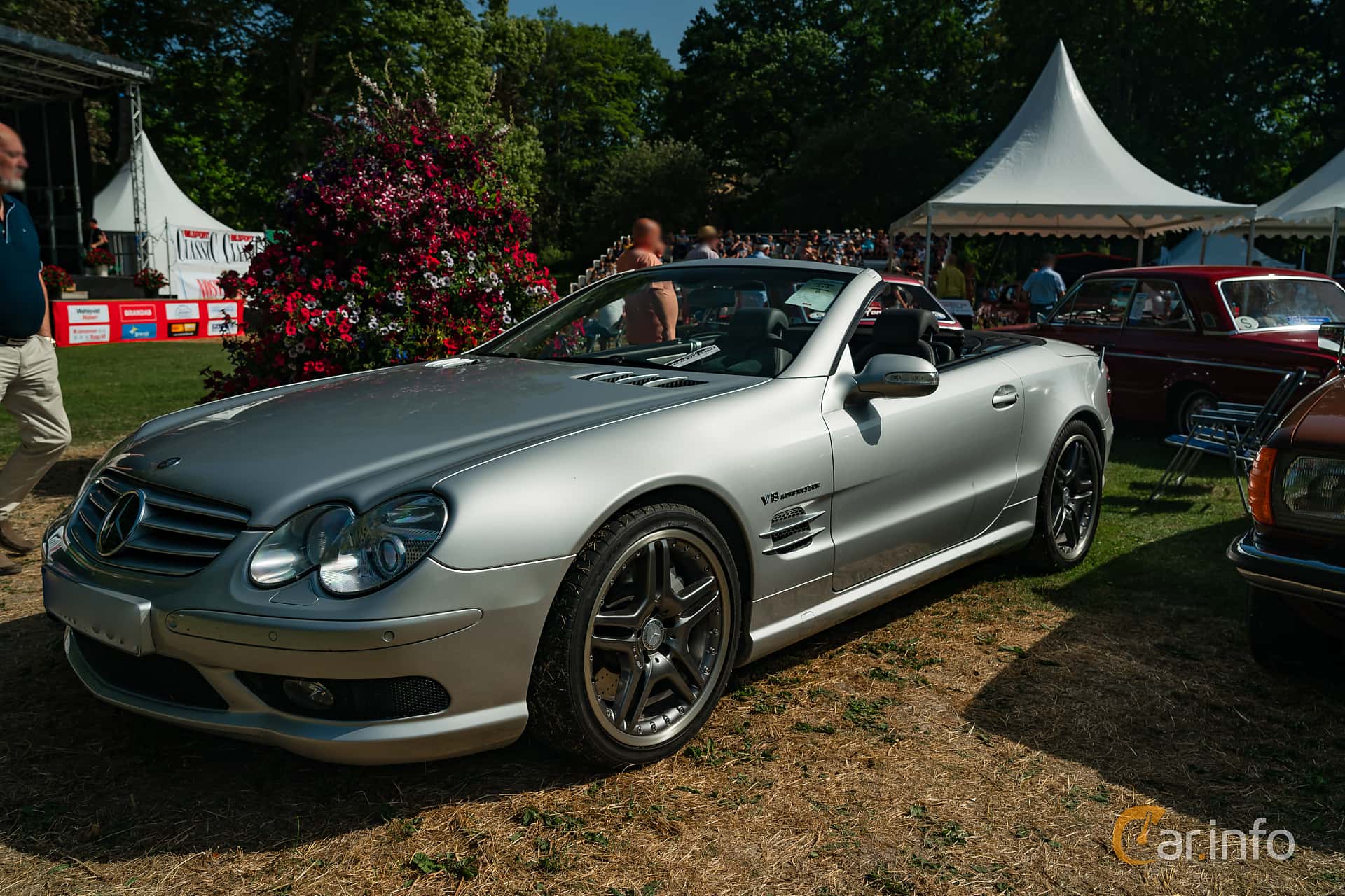 Mercedes-Benz SL 55 AMG  AMG-SpeedShift Plus 5G-Tronic, 500hp, 2003