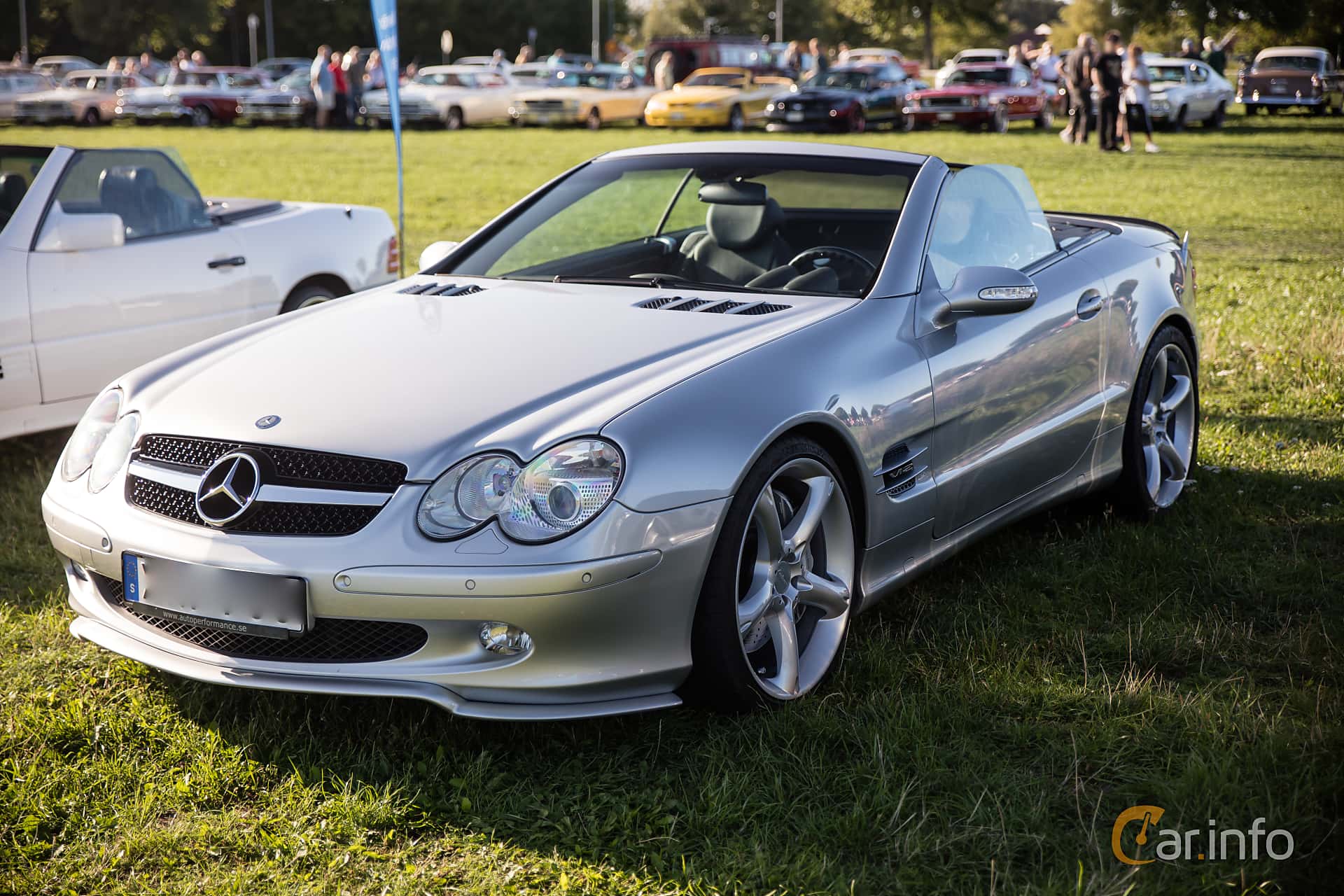 Mercedes-Benz SL 600  5G-Tronic, 500hp, 2005