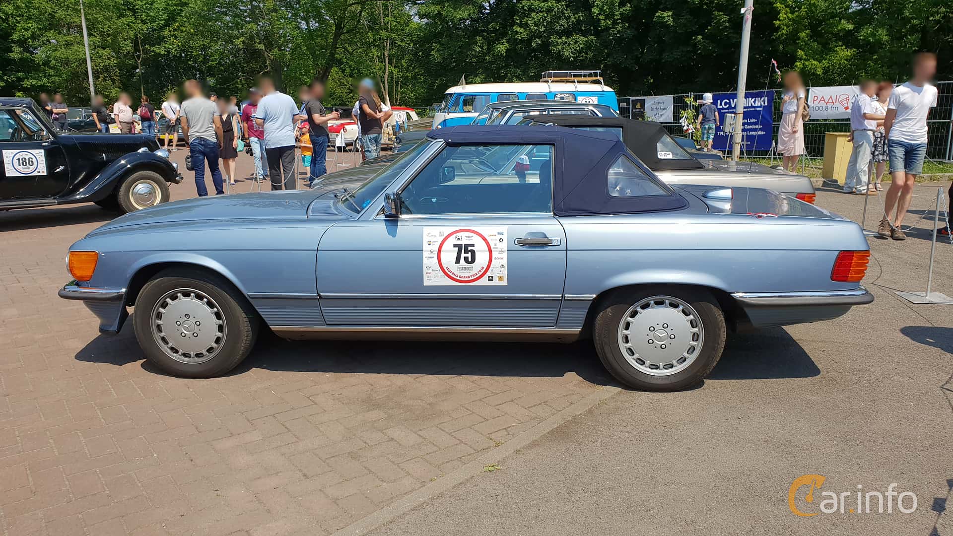 Mercedes-Benz 560 SL  Automatic, 227hp, 1986