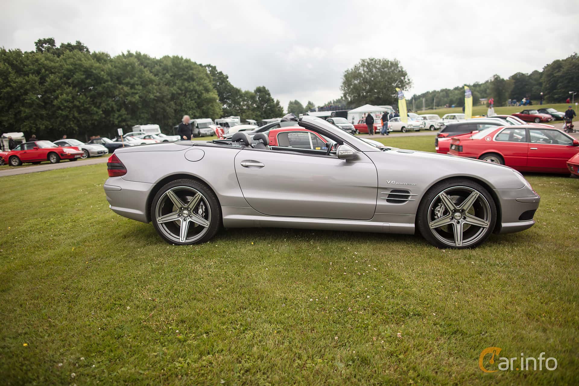 Mercedes-Benz SL 55 AMG  AMG-SpeedShift Plus 5G-Tronic, 500hp, 2002