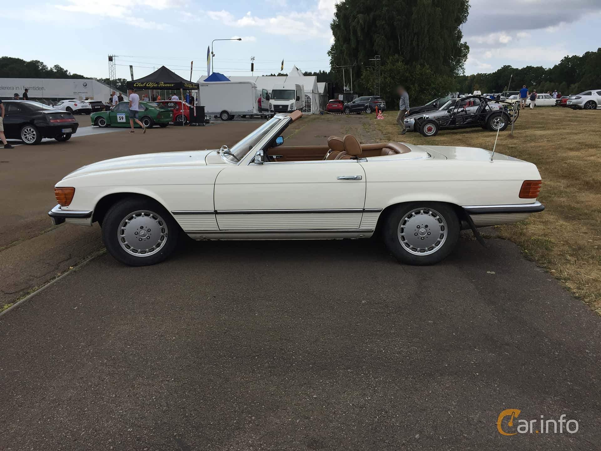 Mercedes-Benz 350 SL  Manual, 195hp, 1975