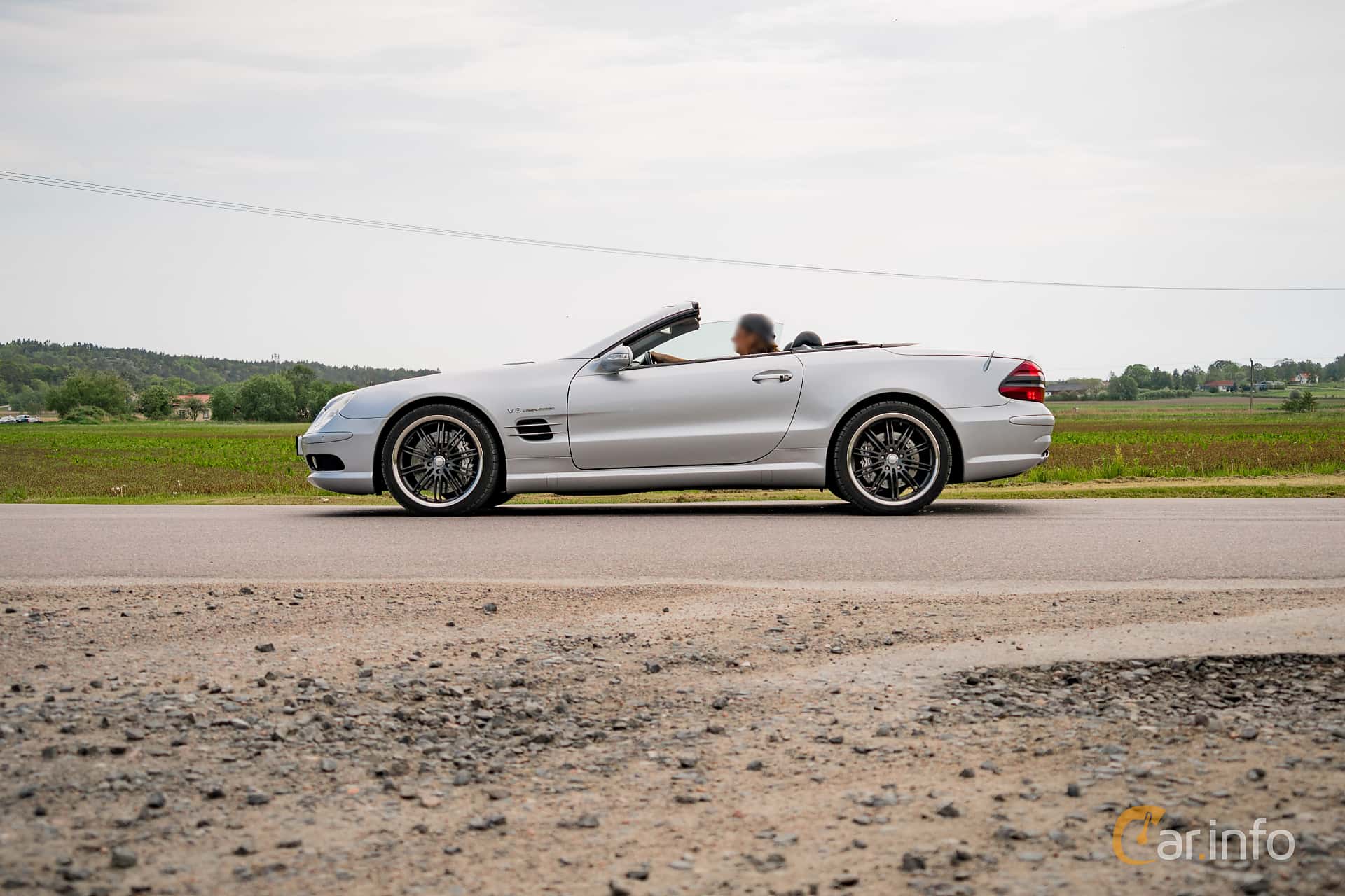 Mercedes-Benz SL 55 AMG  AMG-SpeedShift Plus 5G-Tronic, 476hp, 2003