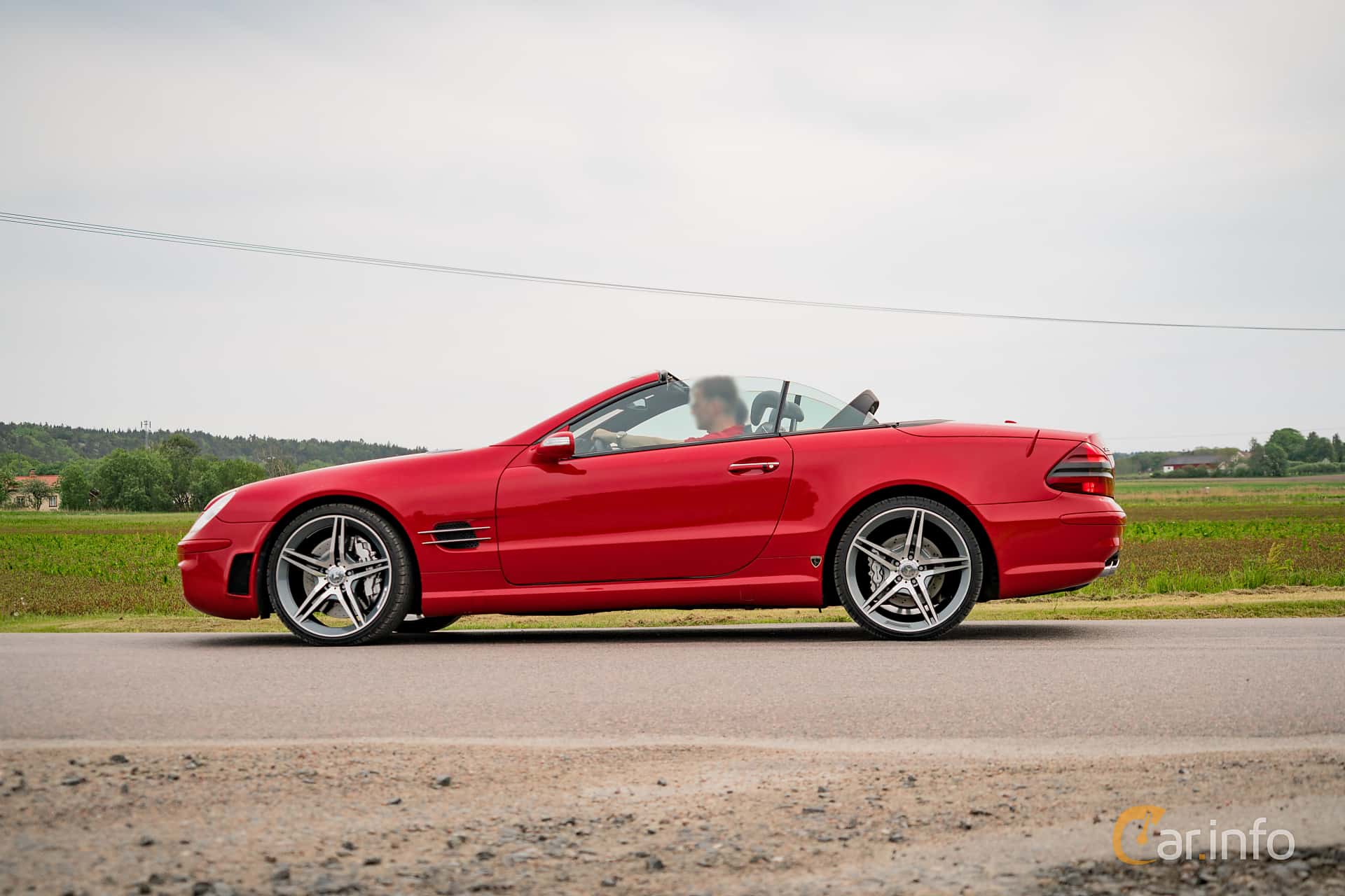 Mercedes-Benz SL 55 AMG  AMG-SpeedShift Plus 5G-Tronic, 500hp, 2006