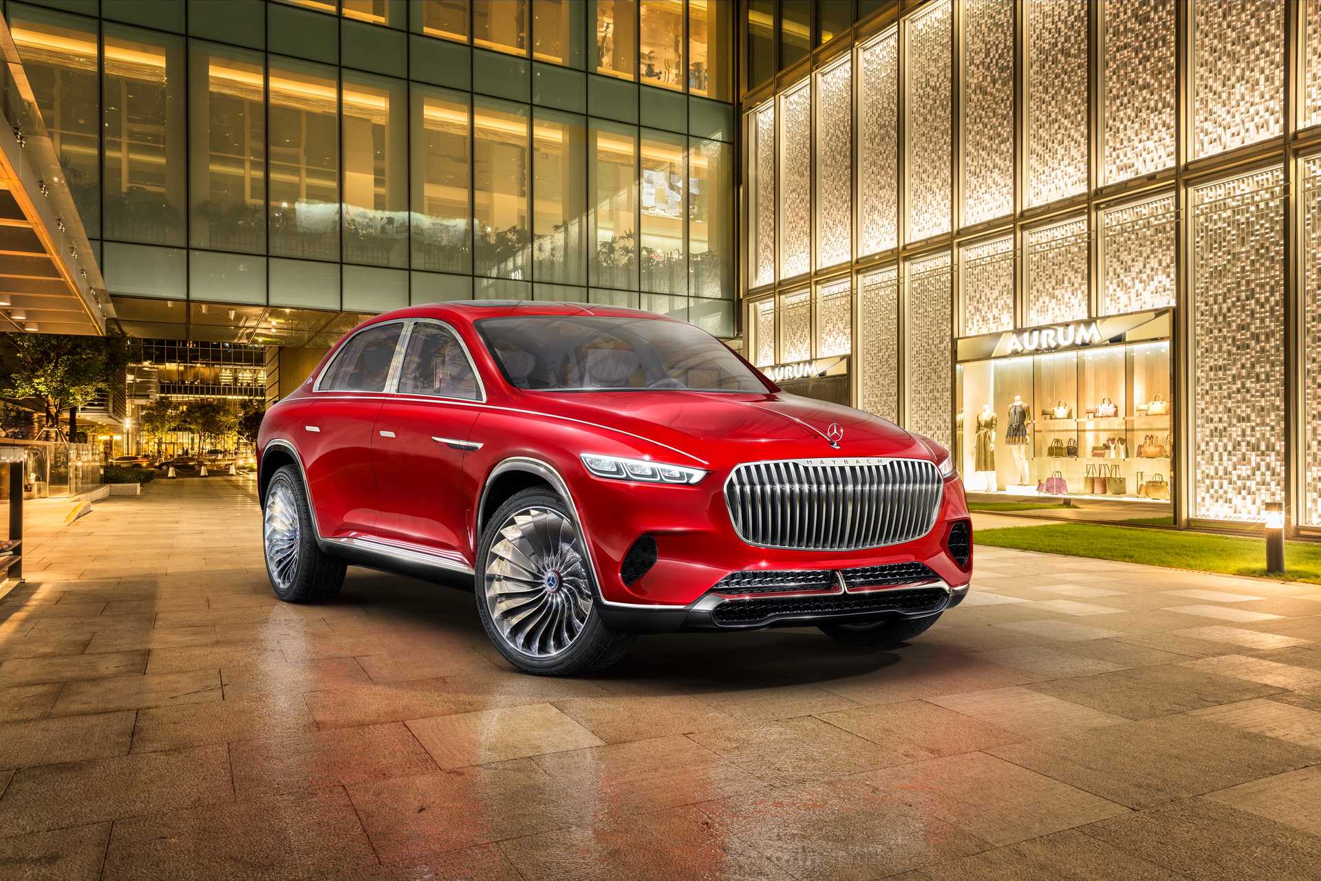 Mercedes-Benz Vision Mercedes-Maybach Ultimate Luxury 90 kWh Single Speed, 748hp, 2018