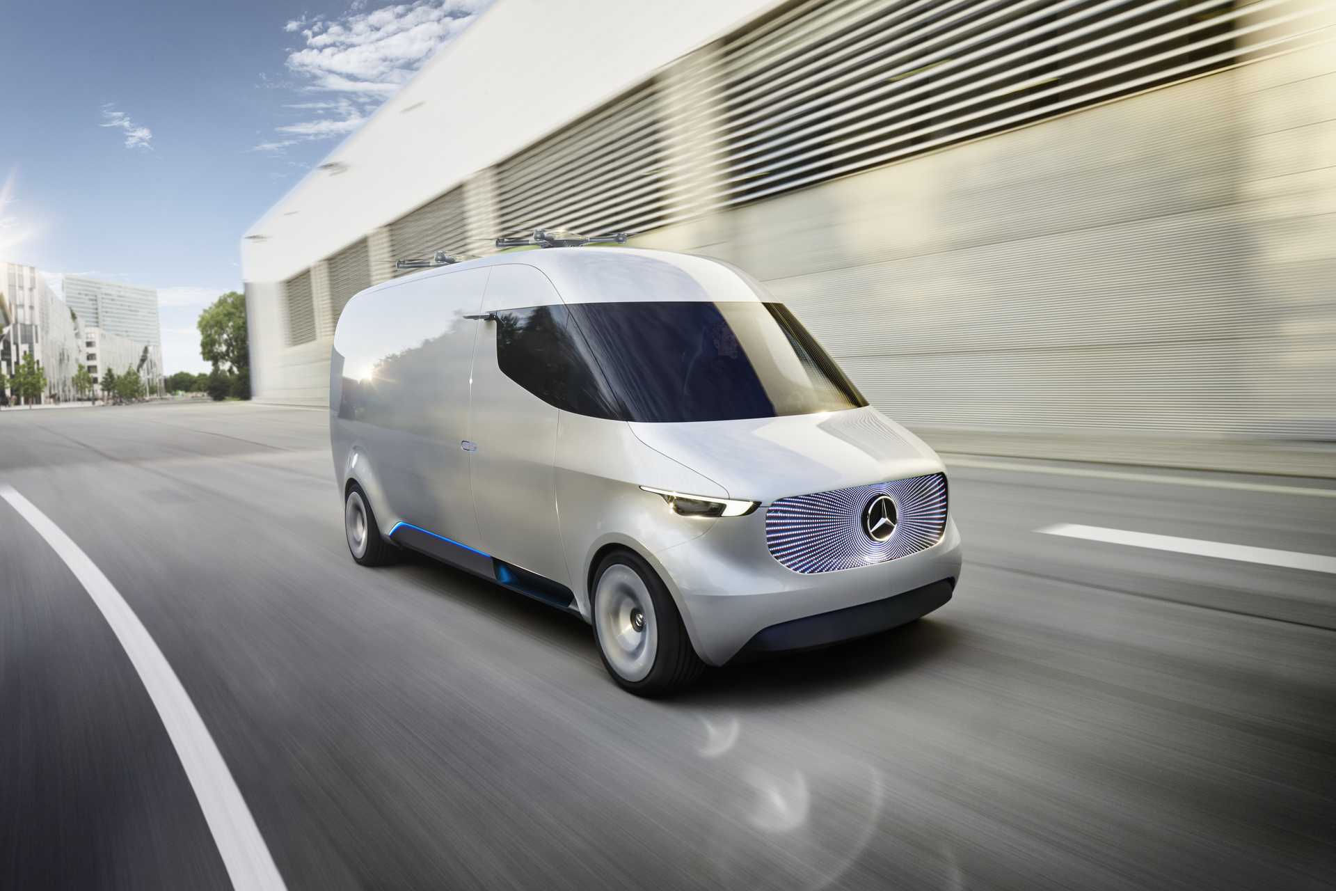 Mercedes-Benz Vision Van Electric Single Speed, 102hp, 2016