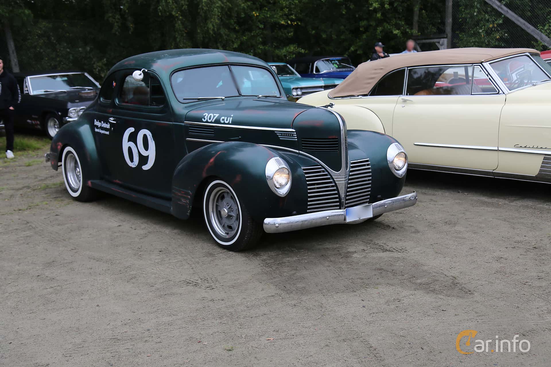 Dodge Luxury Liner Special Coupé 3.6 Manual, 87hp, 1939