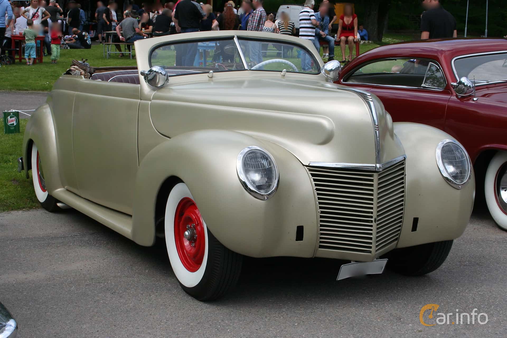 Mercury Eight 4-door Convertbile 3.6 Manual, 95hp, 1939