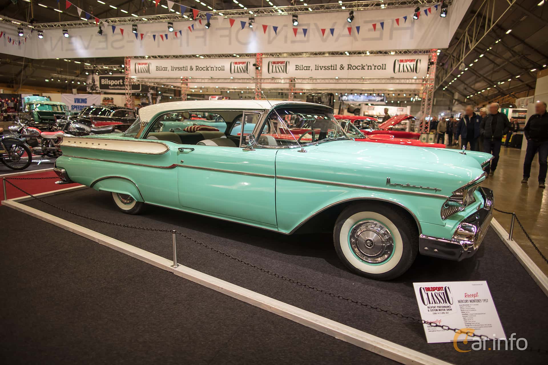 Mercury Monterey Phaeton Coupé 5.1 V8 Manual, 258hp, 1957