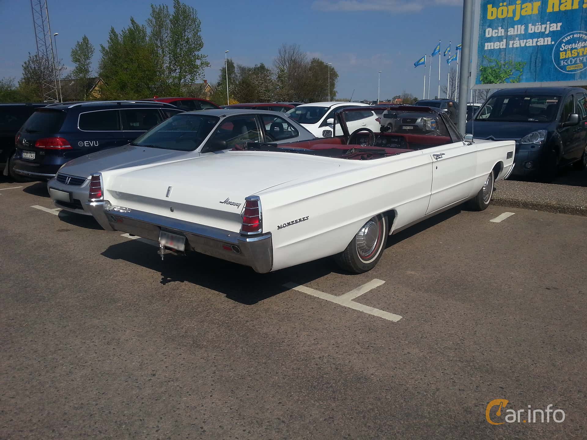 Mercury Monterey Convertible 6.4 V8 Manual, 269hp, 1966