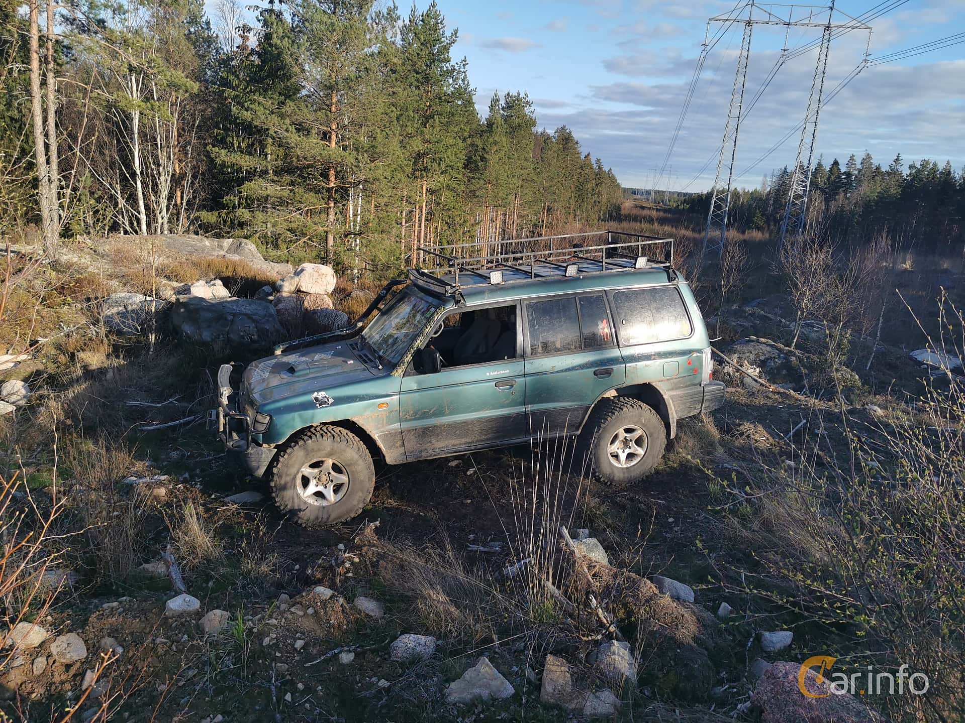 Mitsubishi Pajero 5-door 2.8 TD 4WD Automatic, 125hp, 1998