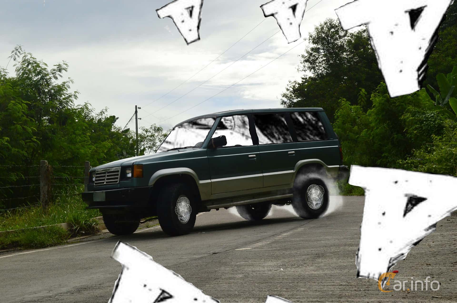 Mitsubishi Pajero 5-door 2.6 4WD 103hp, 1991