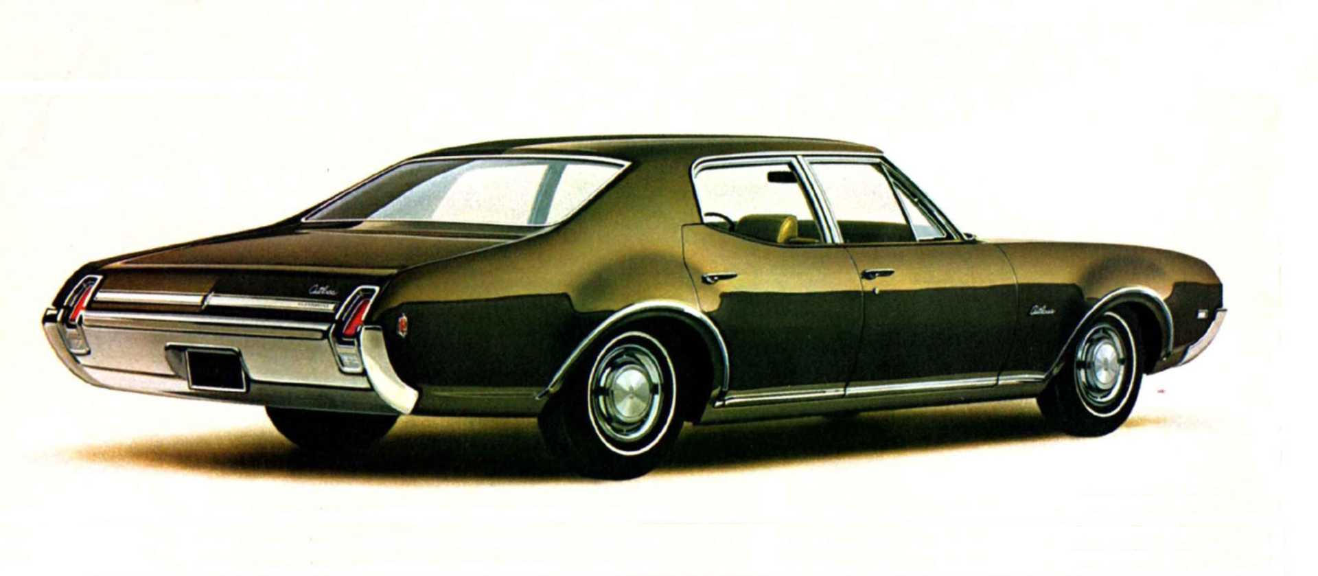 Oldsmobile Cutlass Town Sedan 4.1 Manual, 157hp, 1969