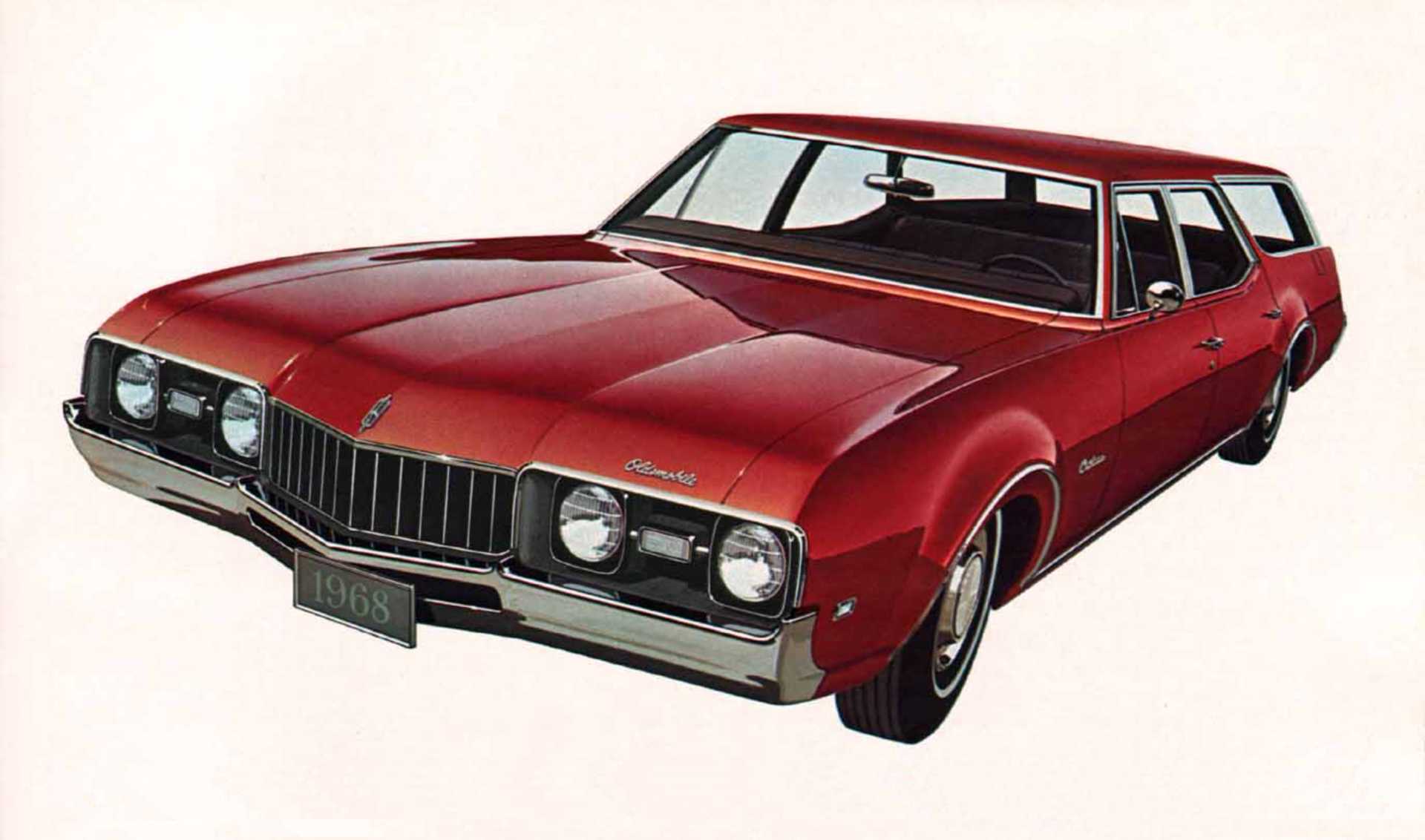 Oldsmobile Cutlass Station Wagon 5.7 V8 Manual, 314hp, 1968