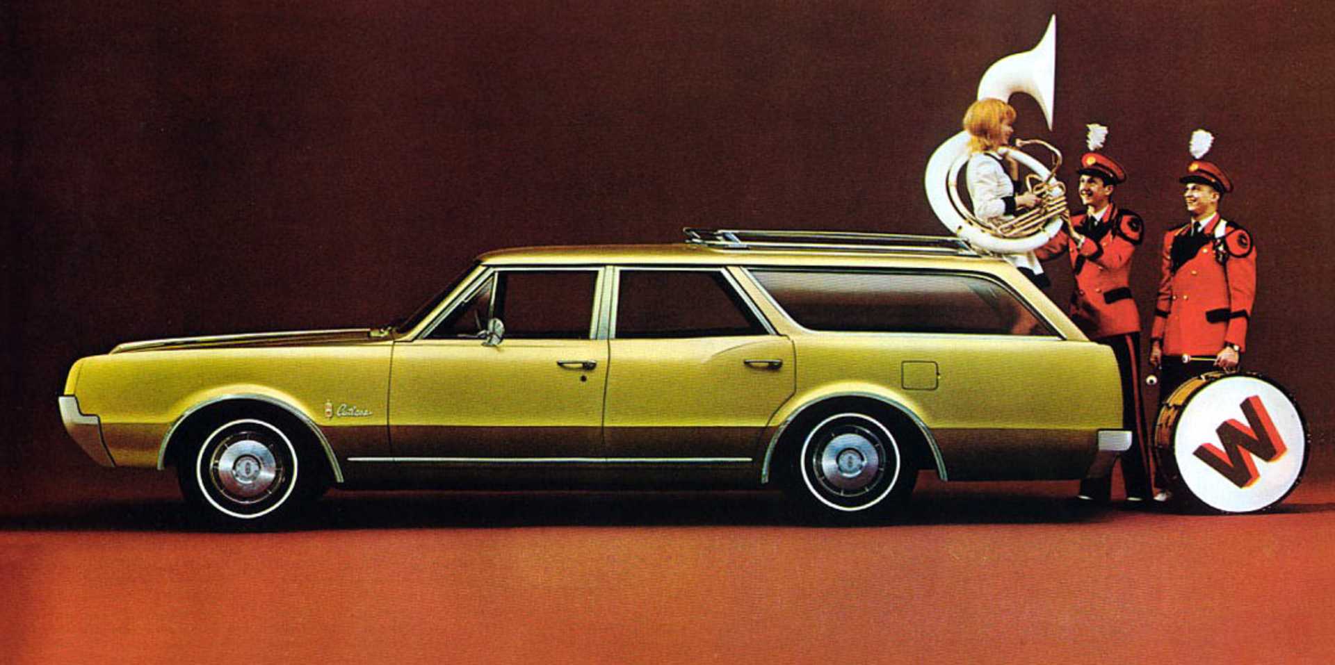 Oldsmobile Cutlass Station Wagon 5.4 V8 Automatic, 254hp, 1967