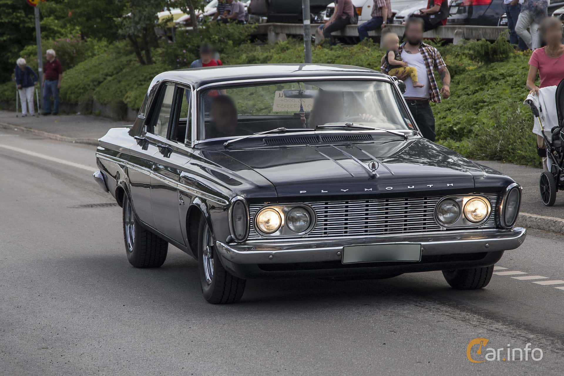 Plymouth Belvedere 4-door Sedan 5.2 V8 PowerFlite, 233hp, 1963