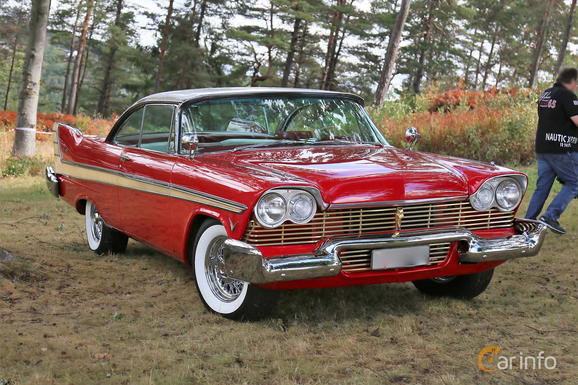 Plymouth Fury 5.2 V8 TorqueFlite, 294hp, 1958