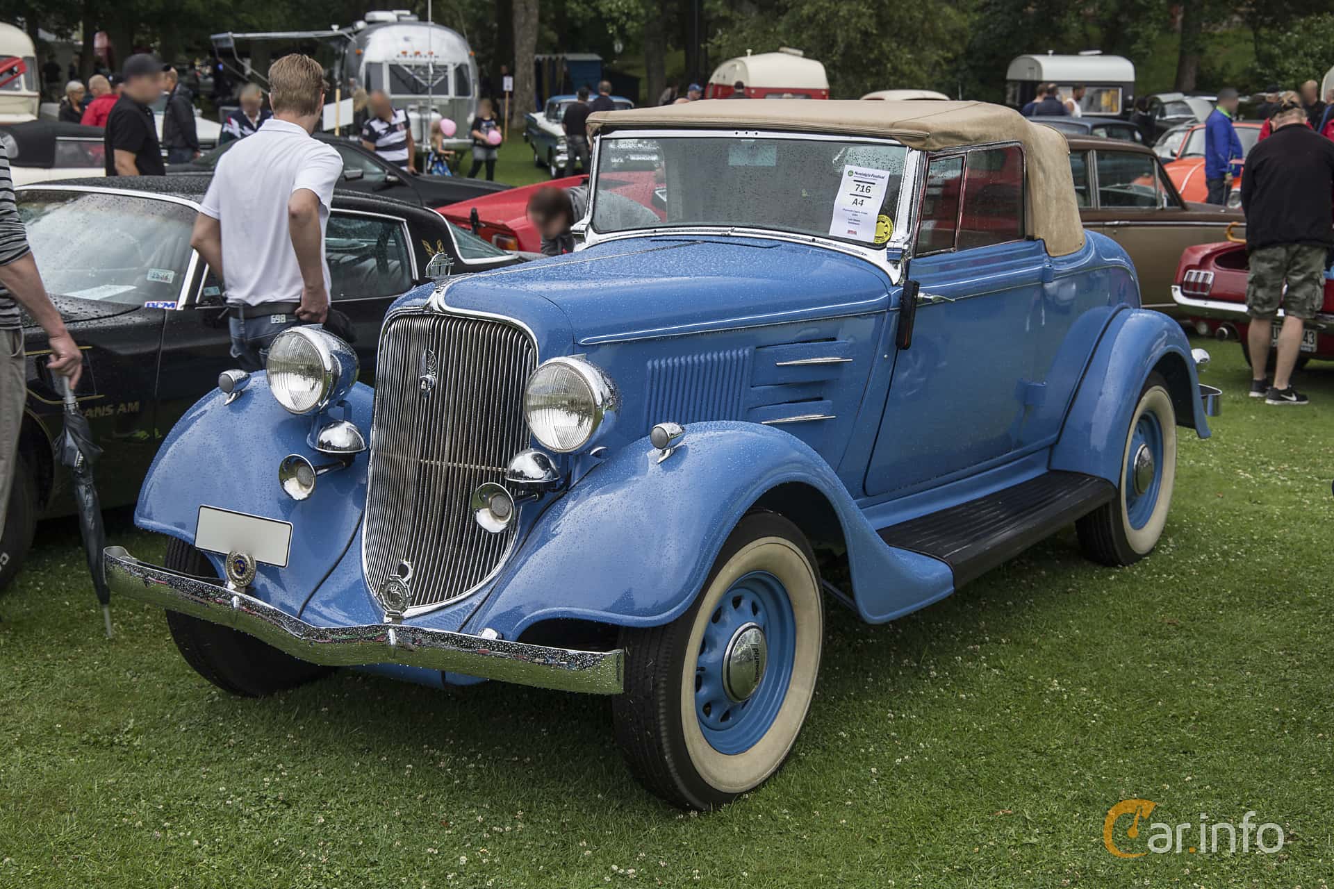 Plymouth Deluxe Convertible 3.3 Manual, 77hp, 1934