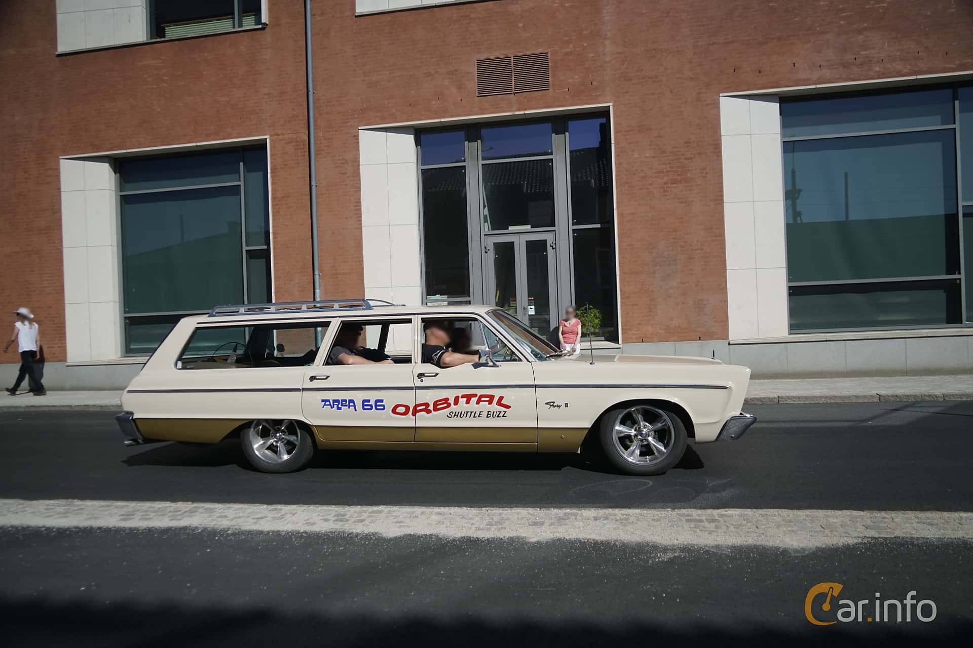 Plymouth Fury 2-seat Station Wagon 4th Generation 6.3 V8 TorqueFlite, 3-speed