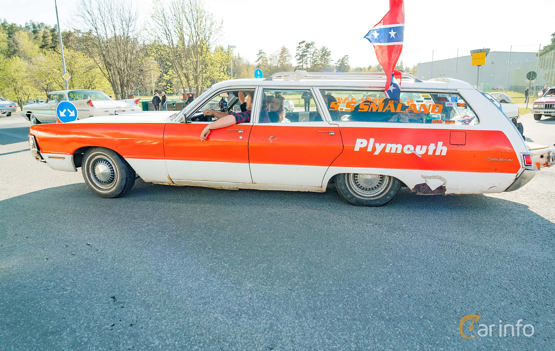 Plymouth Sport Fury 3-seat Suburban 5.6 V8 TorqueFlite, 254hp, 1971