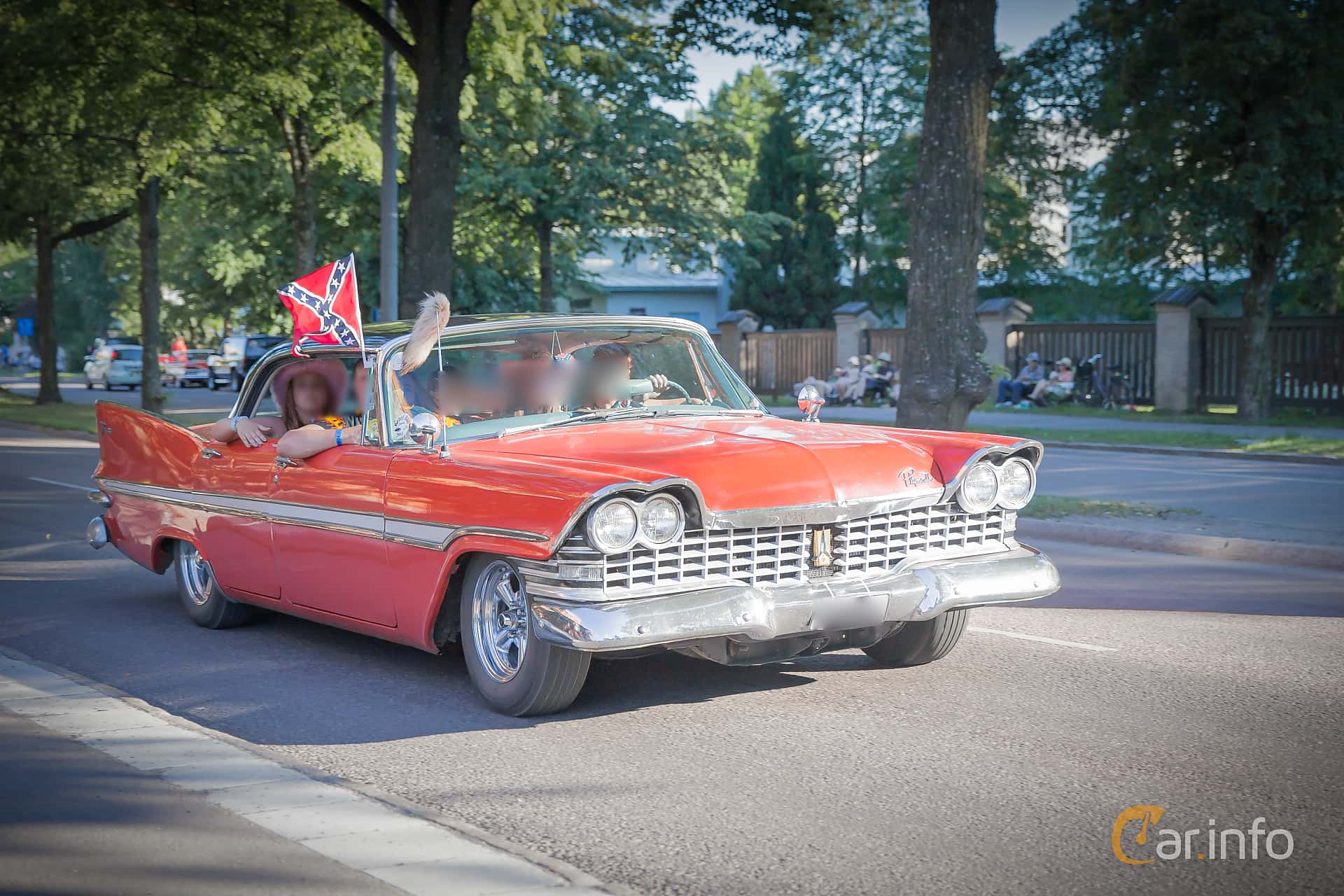 Plymouth Fury 4-door Hardtop 5.2 V8 TorqueFlite, 264hp, 1959
