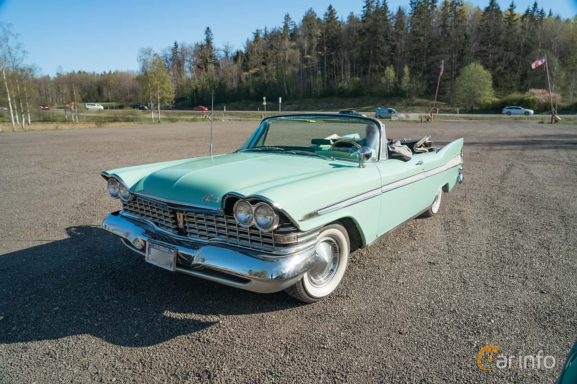 Plymouth Sport Fury Convertible 5.2 V8 264hp, 1959