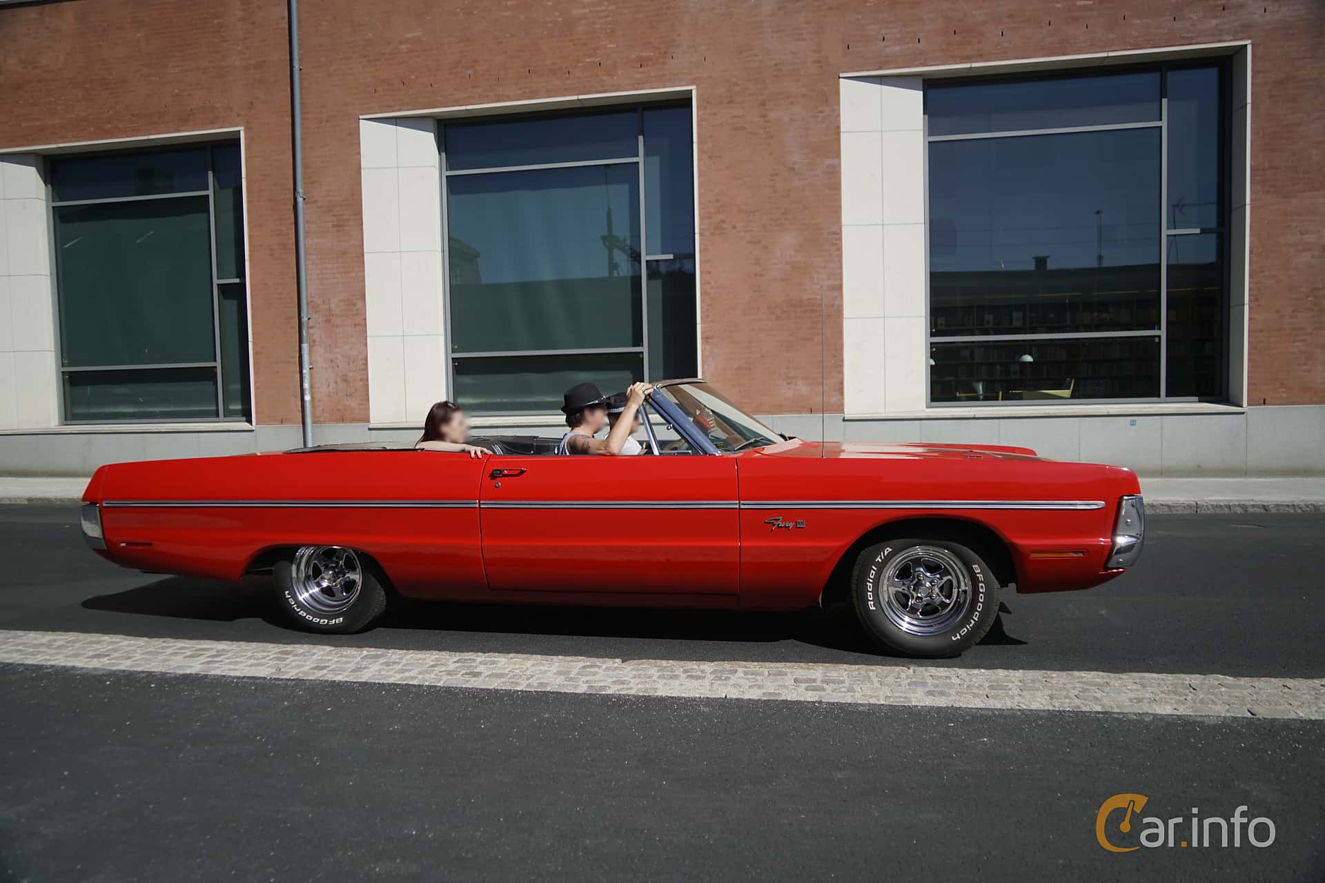 Plymouth Fury 6.3 V8 5th Generation 1st Facelift, TorqueFlite, 3-speed