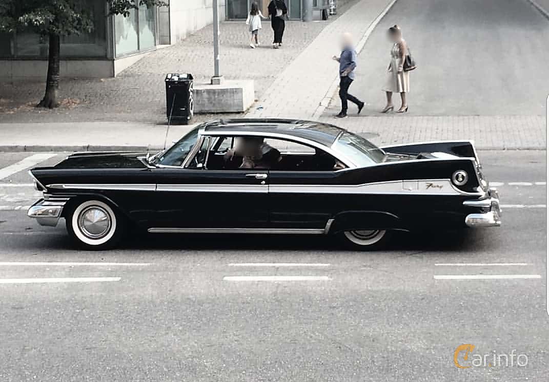Plymouth Sport Fury 2-door Hardtop 5.2 V8 TorqueFlite, 264hp, 1959