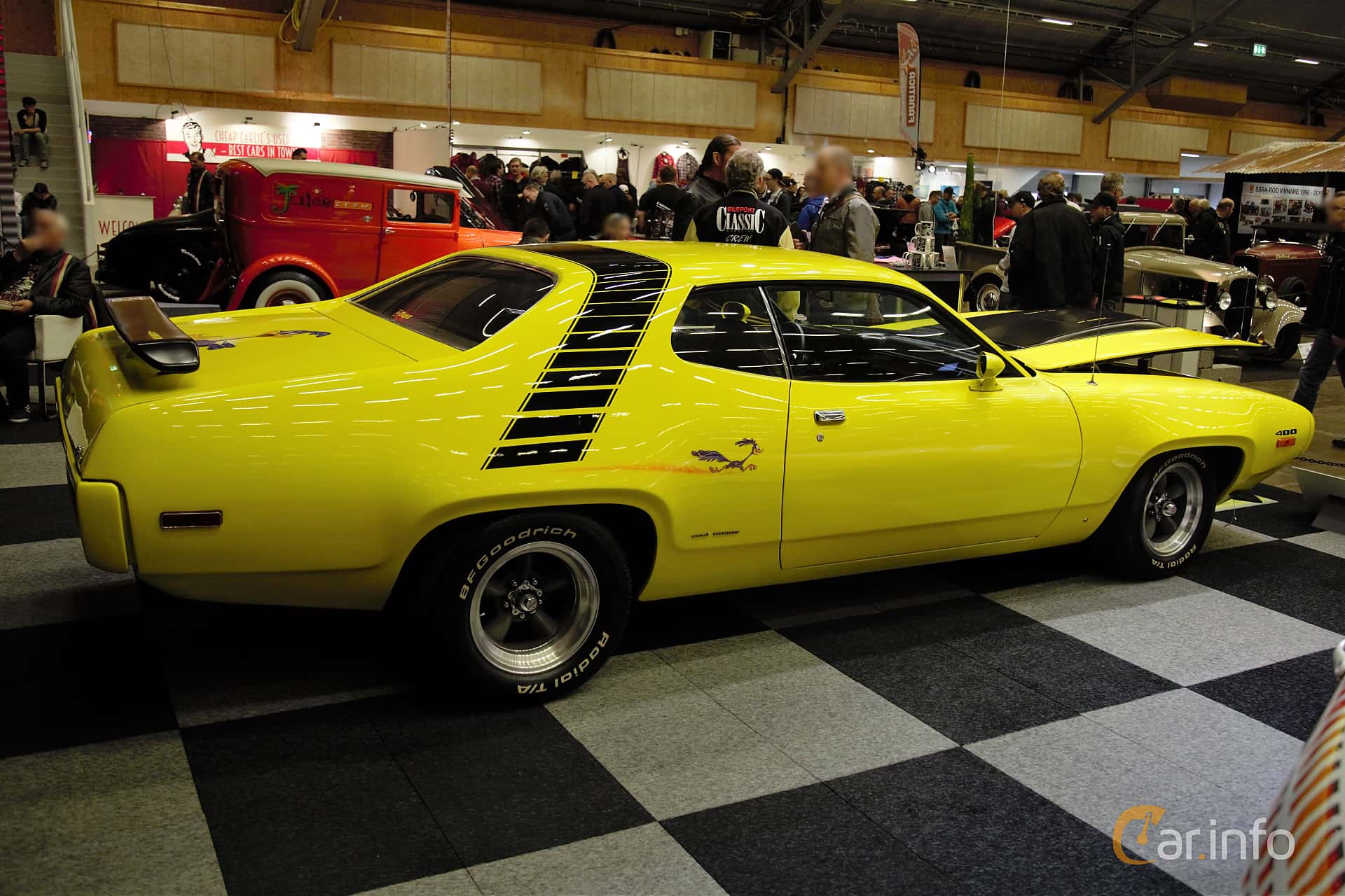 Plymouth Road Runner GTX 7.2 V8 Manual, 294hp, 1972